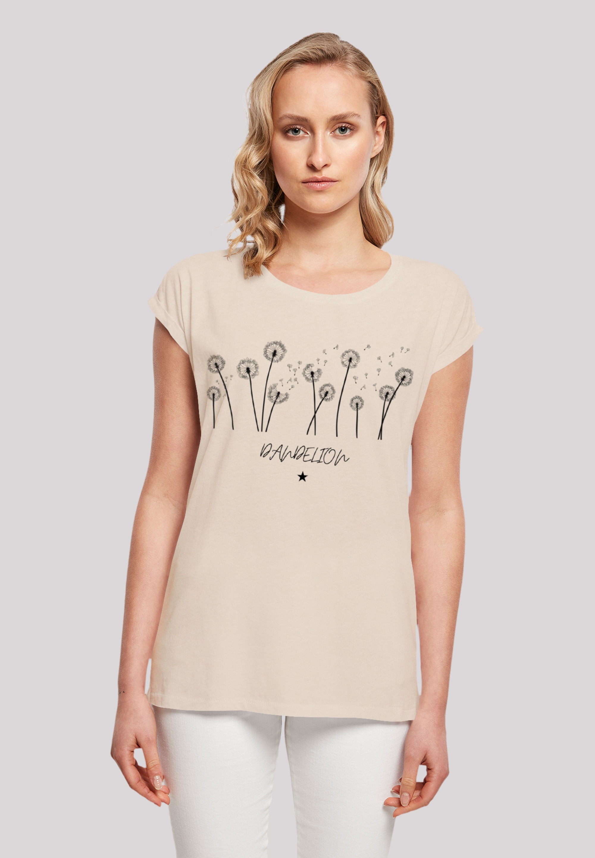 F4NT4STIC T-Shirt »Dandelion Blume«, Print