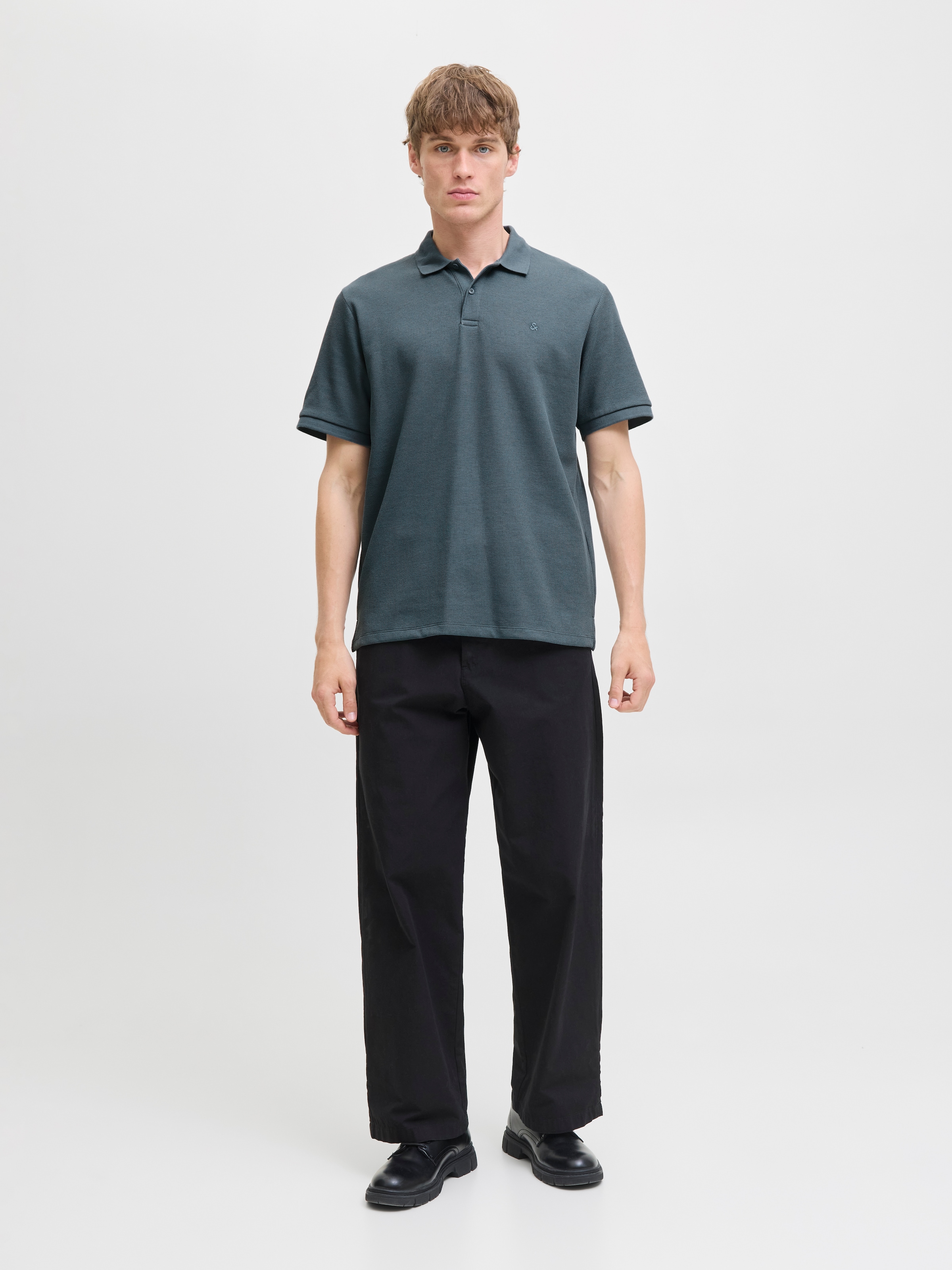 Jack & Jones Poloshirt »JJEAUSTIN POLO SS NOOS«, mit Logo Stickerei
