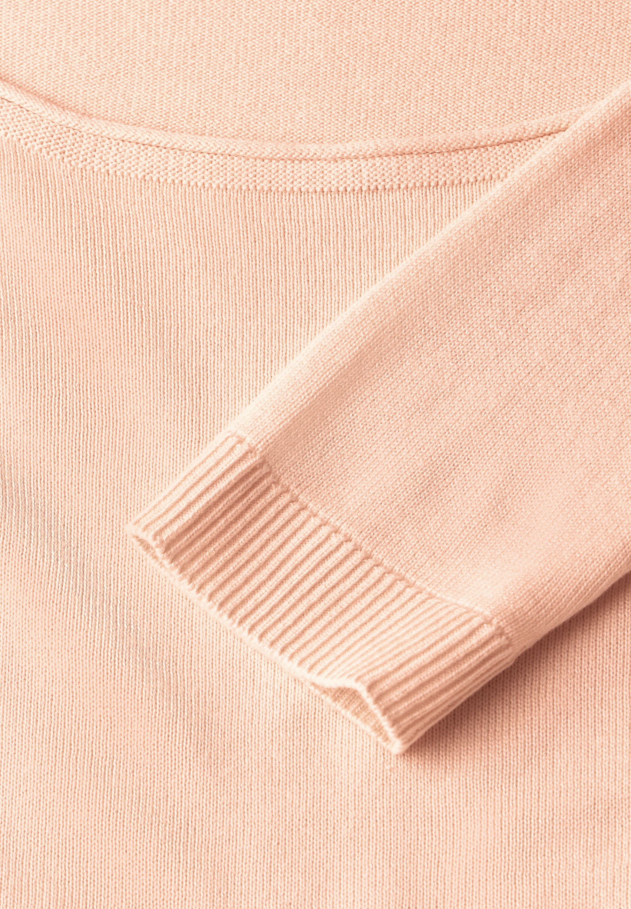 STREET ONE Strickpullover, mit U-Boot-Ausschnitt