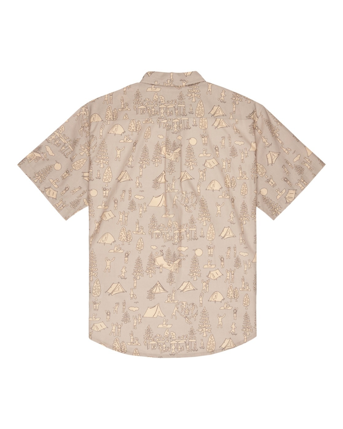 Element Kurzarmhemd "Regular Classic Printed" günstig online kaufen