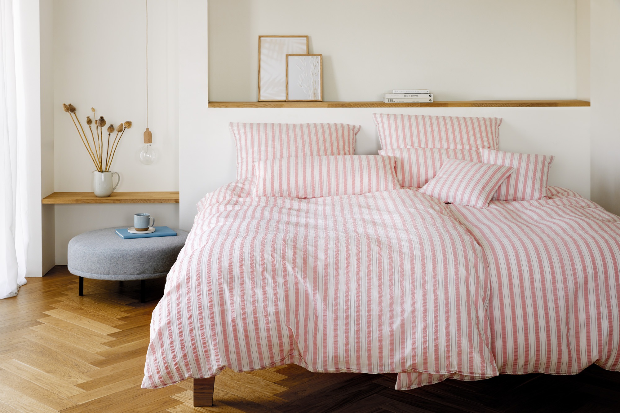 Elegante Bettwäsche »Svaneke«, angenehmes Hautgefühl