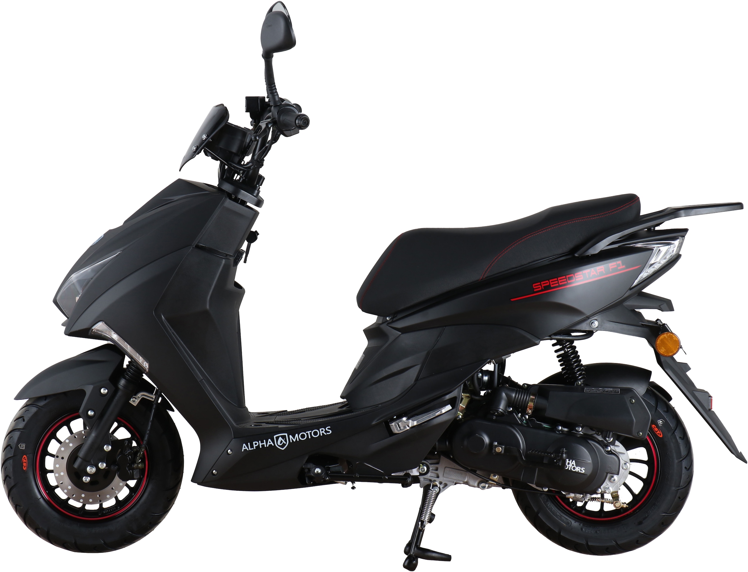 Alpha Motors Motorroller »Speedstar FI«, 50 cm³, 25 km/h, Euro 5, 2,72 PS, mit Lenkerschloss