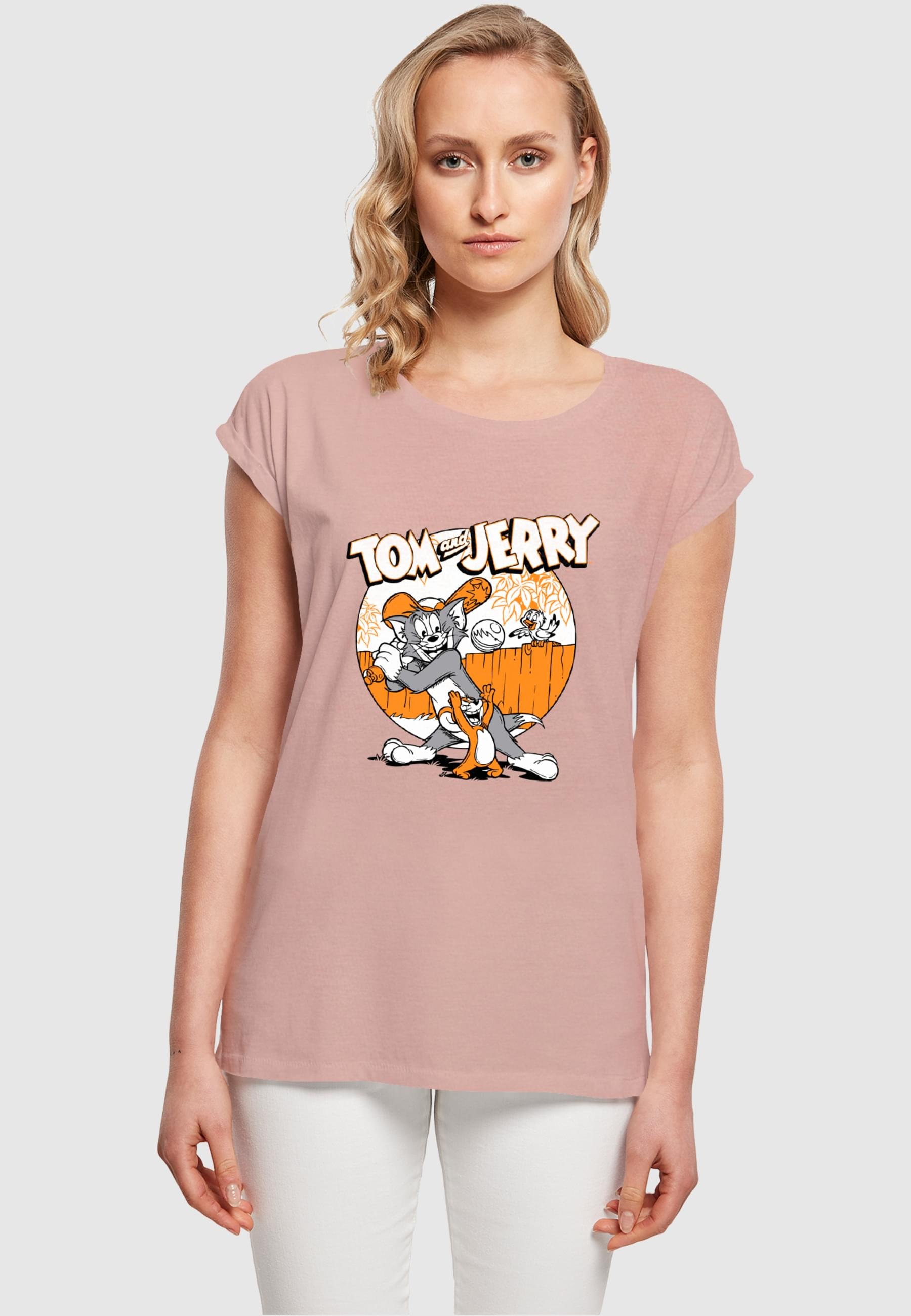 ABSOLUTE CULT T-Shirt »ABSOLUTE CULT Damen Ladies Tom and Jerry - Baseball T-Shirt«, (1 tlg.)