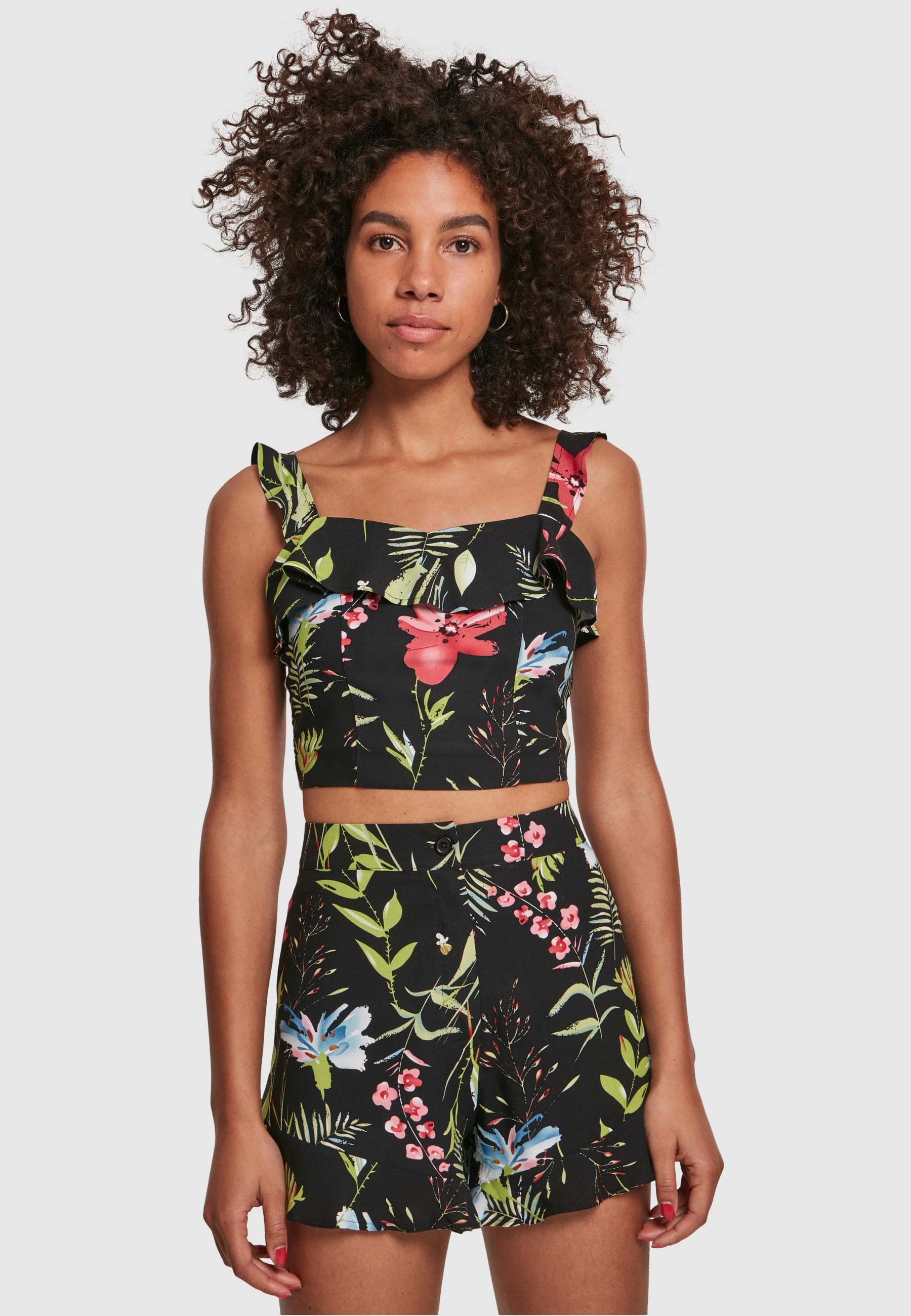 URBAN CLASSICS Muskelshirt »Urban Classics Damen Ladies Valance Top«, (1 tlg.)