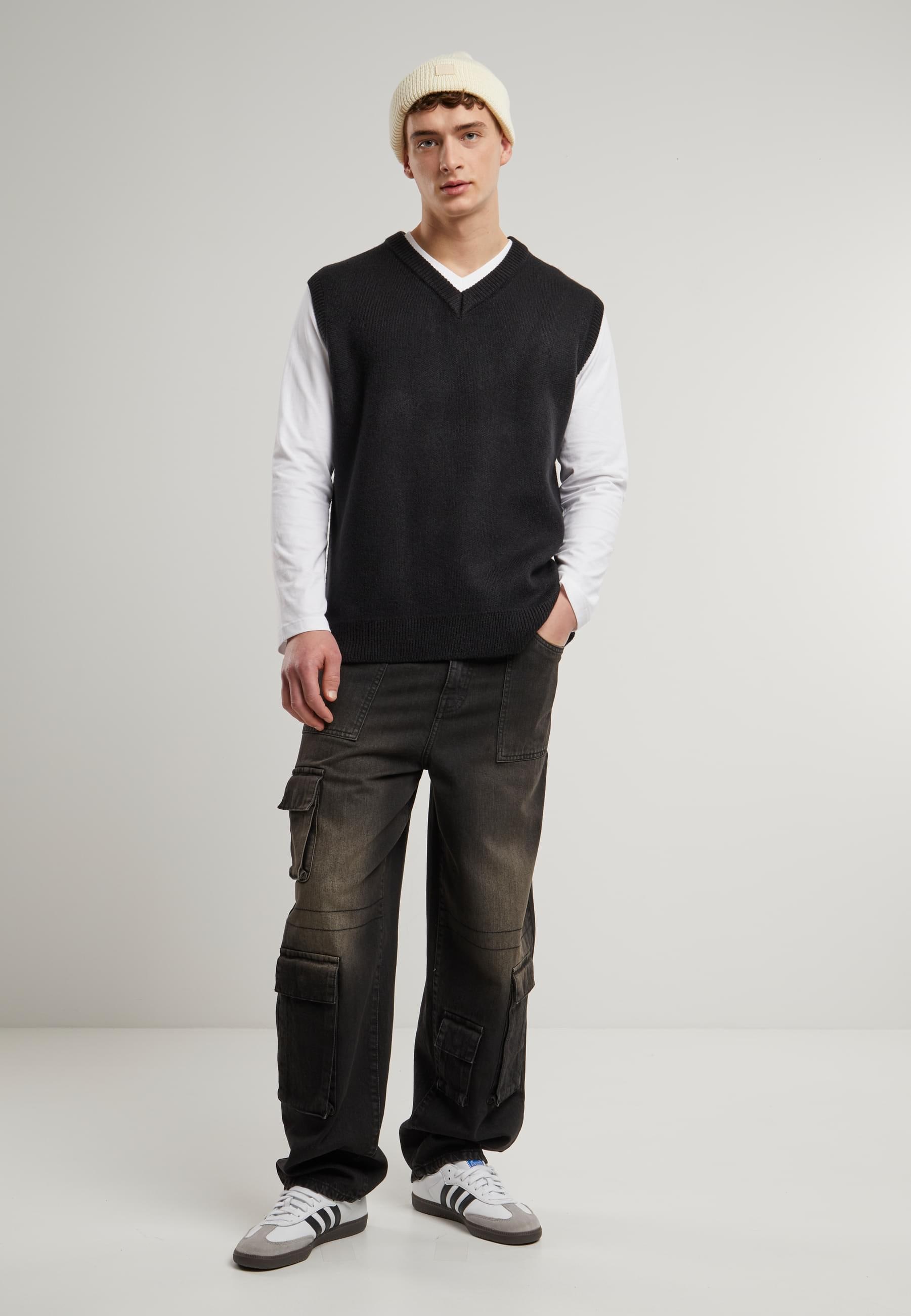 URBAN CLASSICS Steppweste »Urban Classics Knitted Vest«, (1 tlg.)