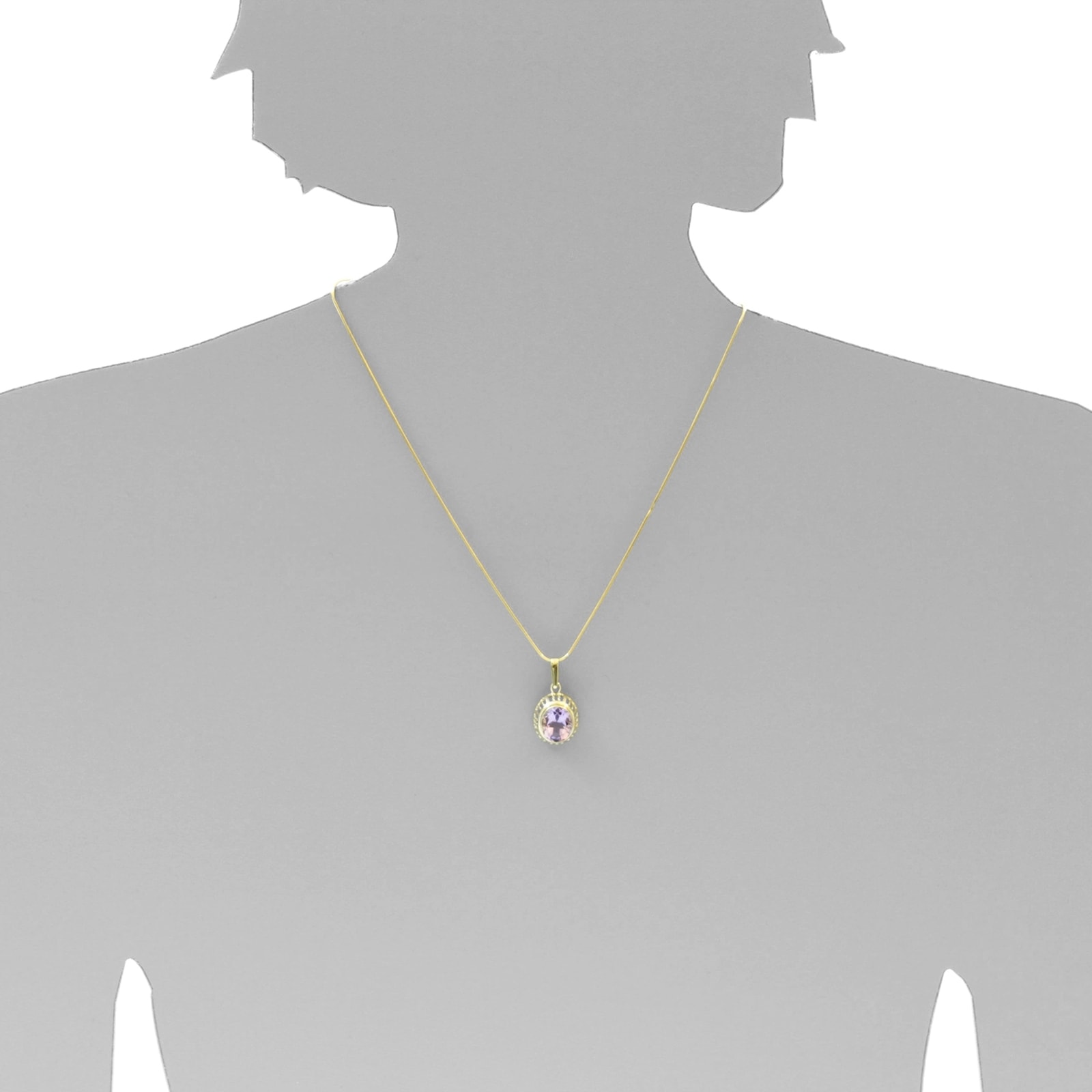 OSTSEE-SCHMUCK Kette mit Anhänger »Ostsee-Schmuck Kette mit Anhänger Erna Kette mit Anhänger Erna«, (2 tlg.)