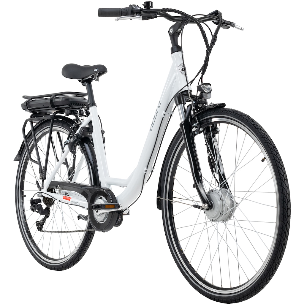 Adore E-Bike »Valencia«, 7 Gang, Frontmotor 250 W