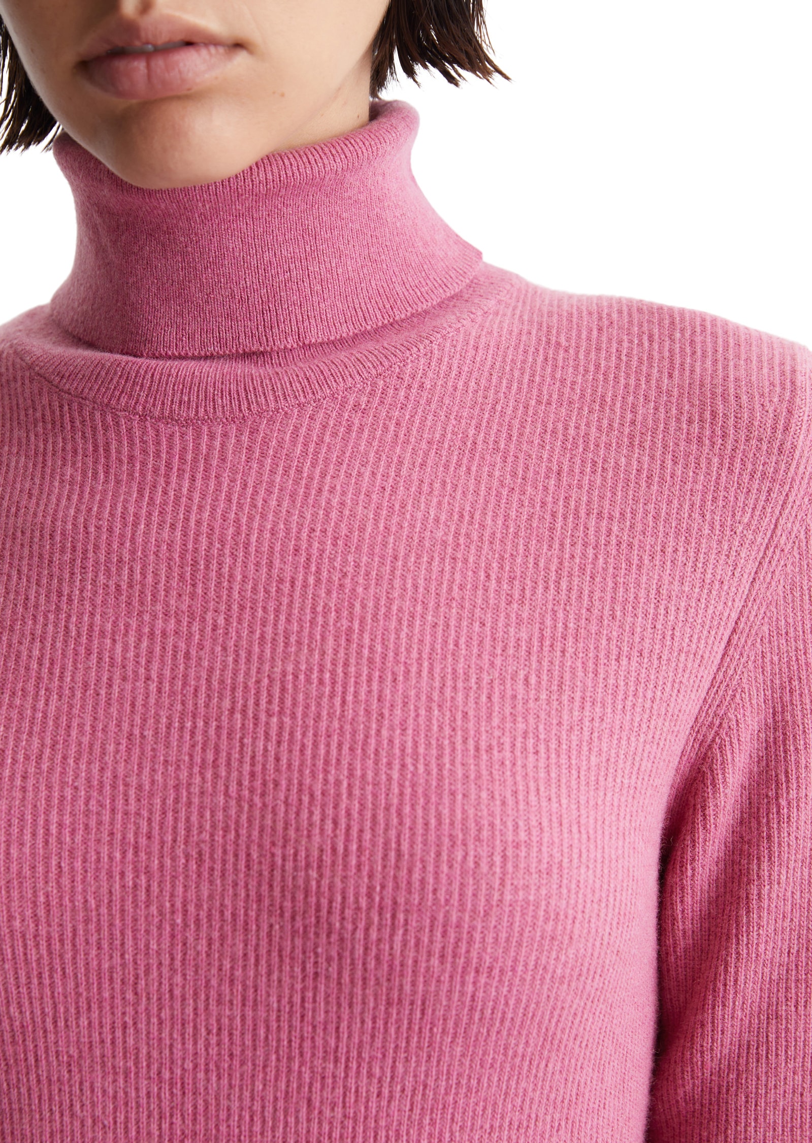 Marc O'Polo DENIM Rollkragenpullover »aus Schurwolle-Viskose-Mix«