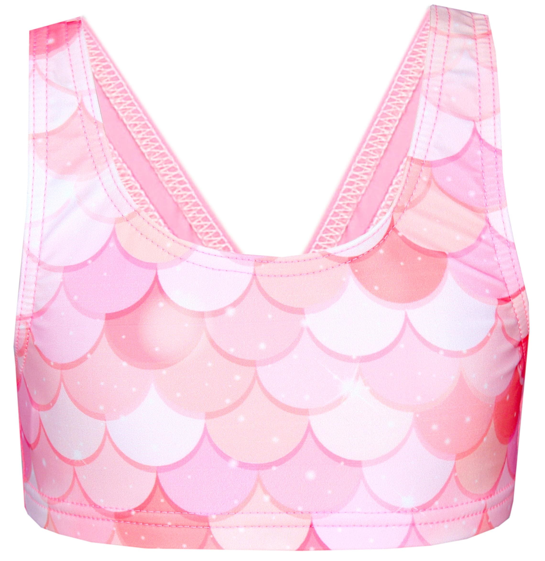 AQUARTI Bustier-Bikini »Bikini Mädchen Sport Bikini Racerback Bustier & Bikinislip«