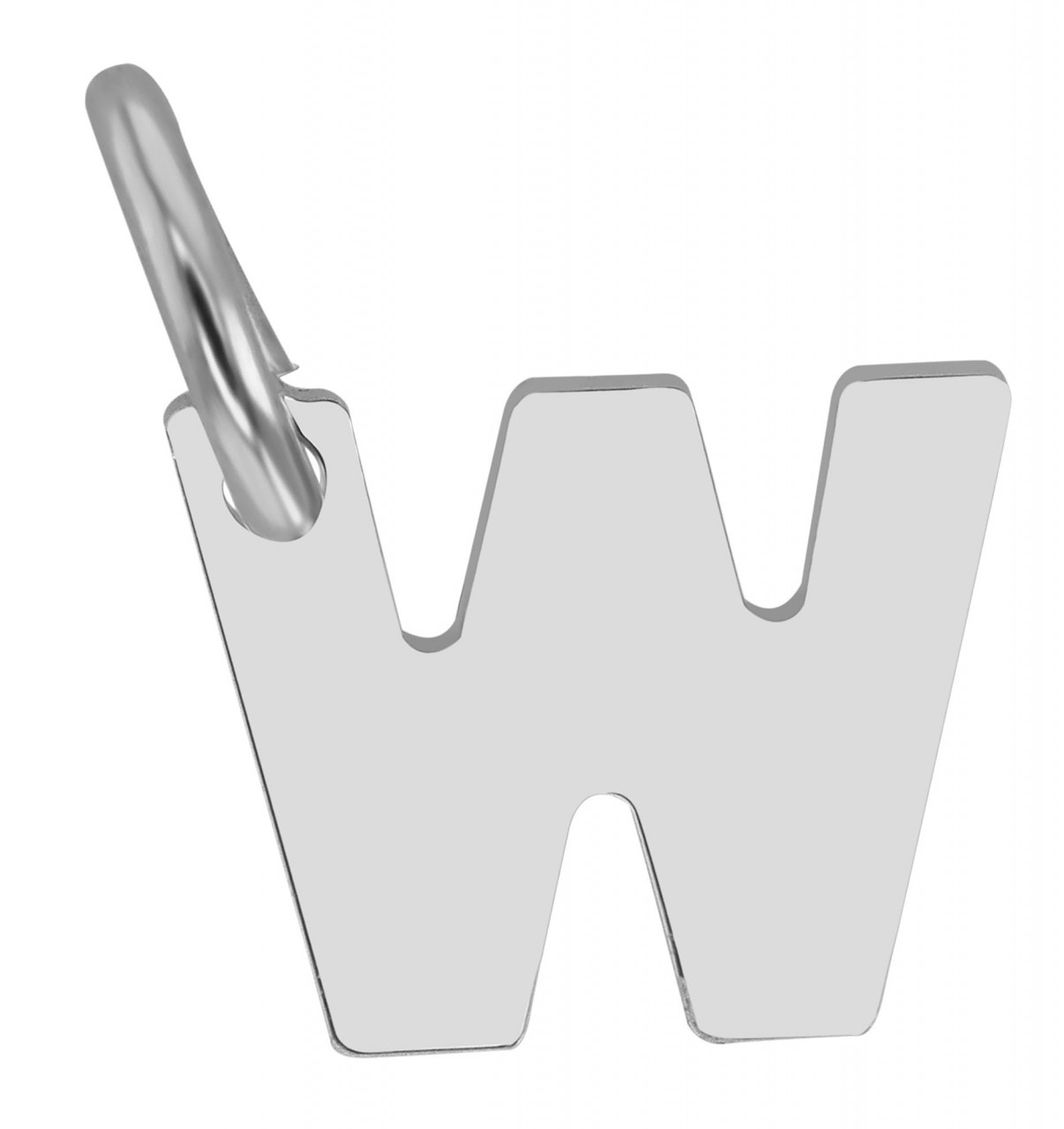 Kettenanhänger ADELIA´S "eleganter Buchstabe Anhänger aus 925 Sterling Silber", silber, Schmuckanhänger, Damen, Silber 925 (Sterlingsilber), Kettenanhänger 7