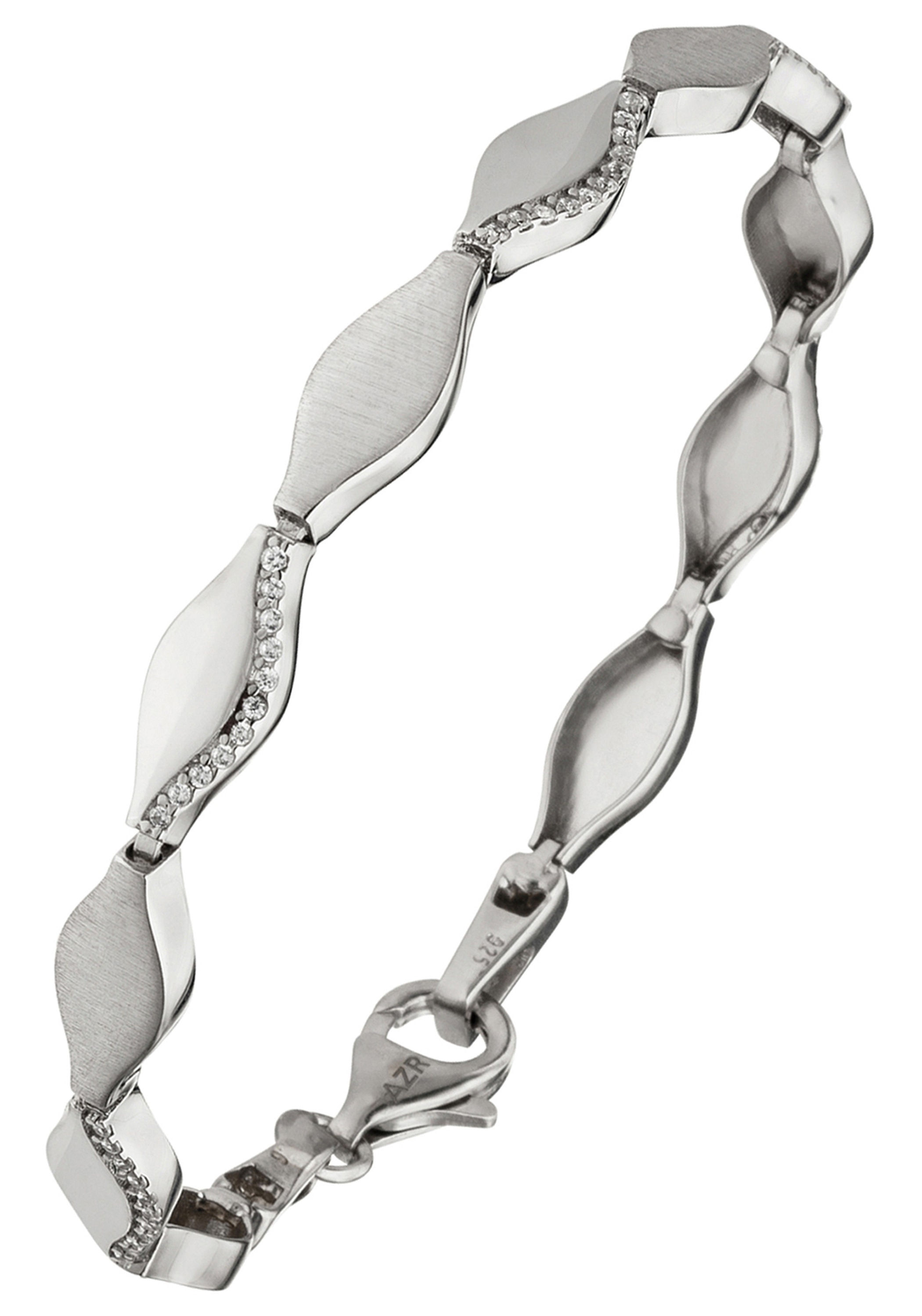 JOBO Armband, 925 Silber mit 55 Zirkonia 19 cm bestellen | BAUR