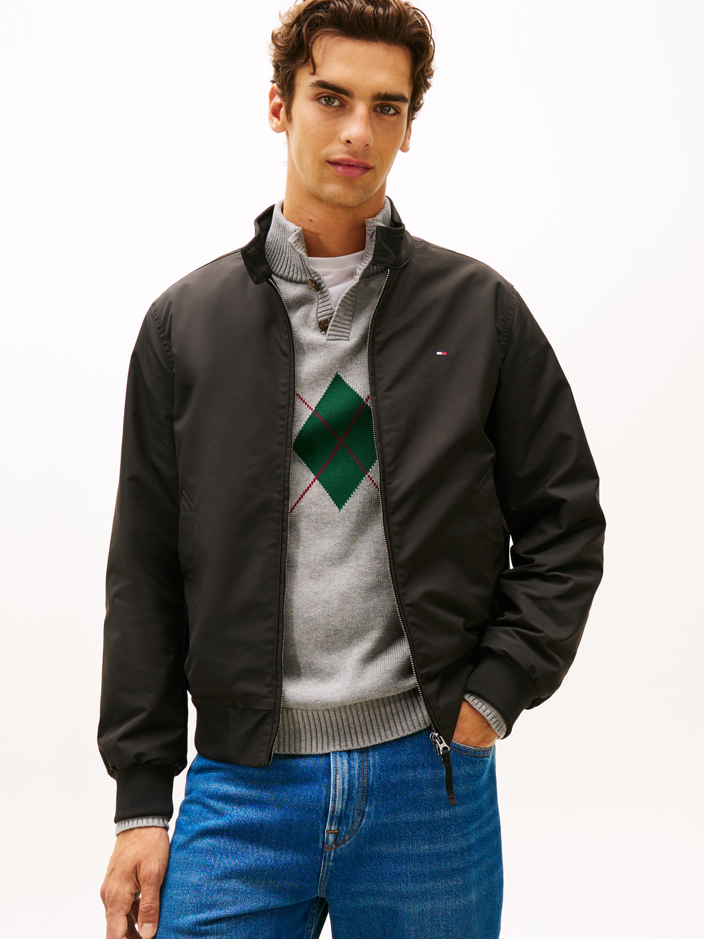 Tommy Hilfiger Blouson »HARRINGTON JACKET« mit Seitentaschen