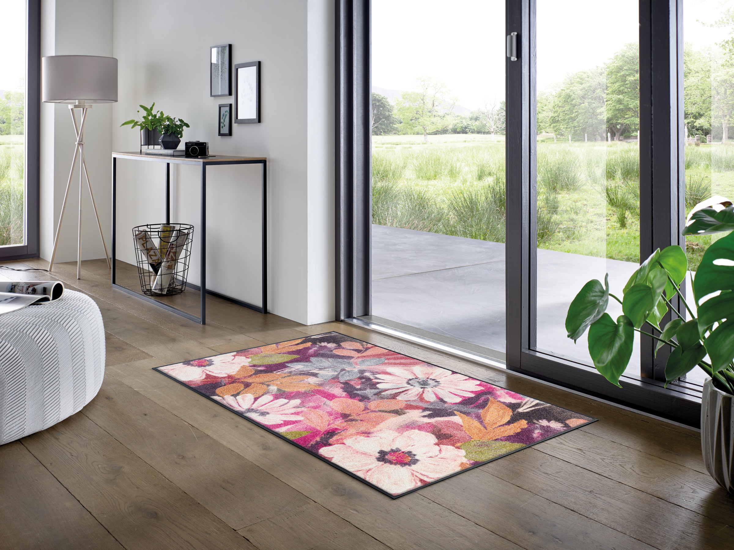 wash+dry by Kleen-Tex Teppich »Lilled«, rechteckig, 7 mm Höhe
