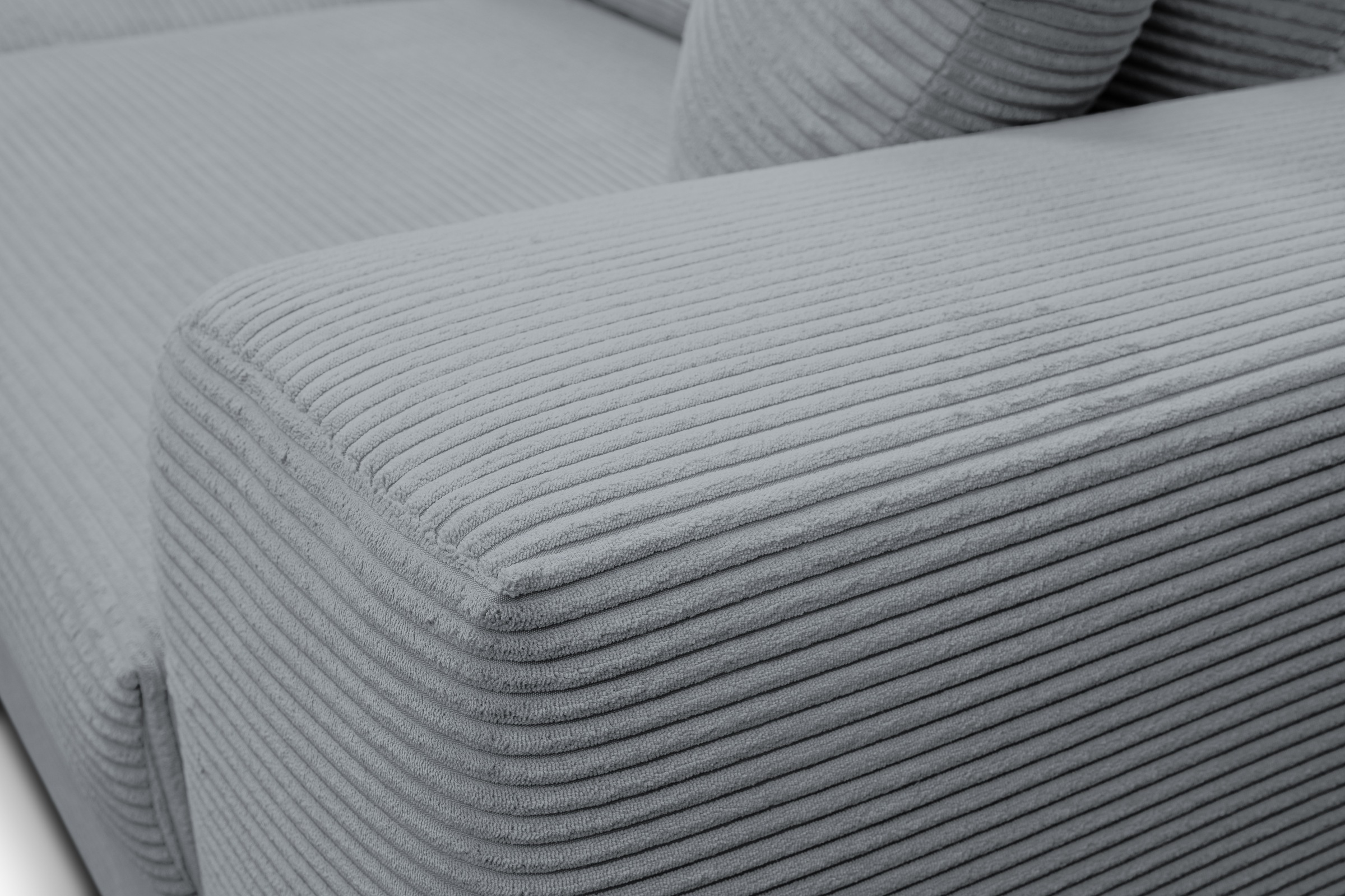 WERK2 Big-Sofa »Rozzana mit viel Platz und aktuellen Bezugsvarianten«, mit losen Rückenkissen