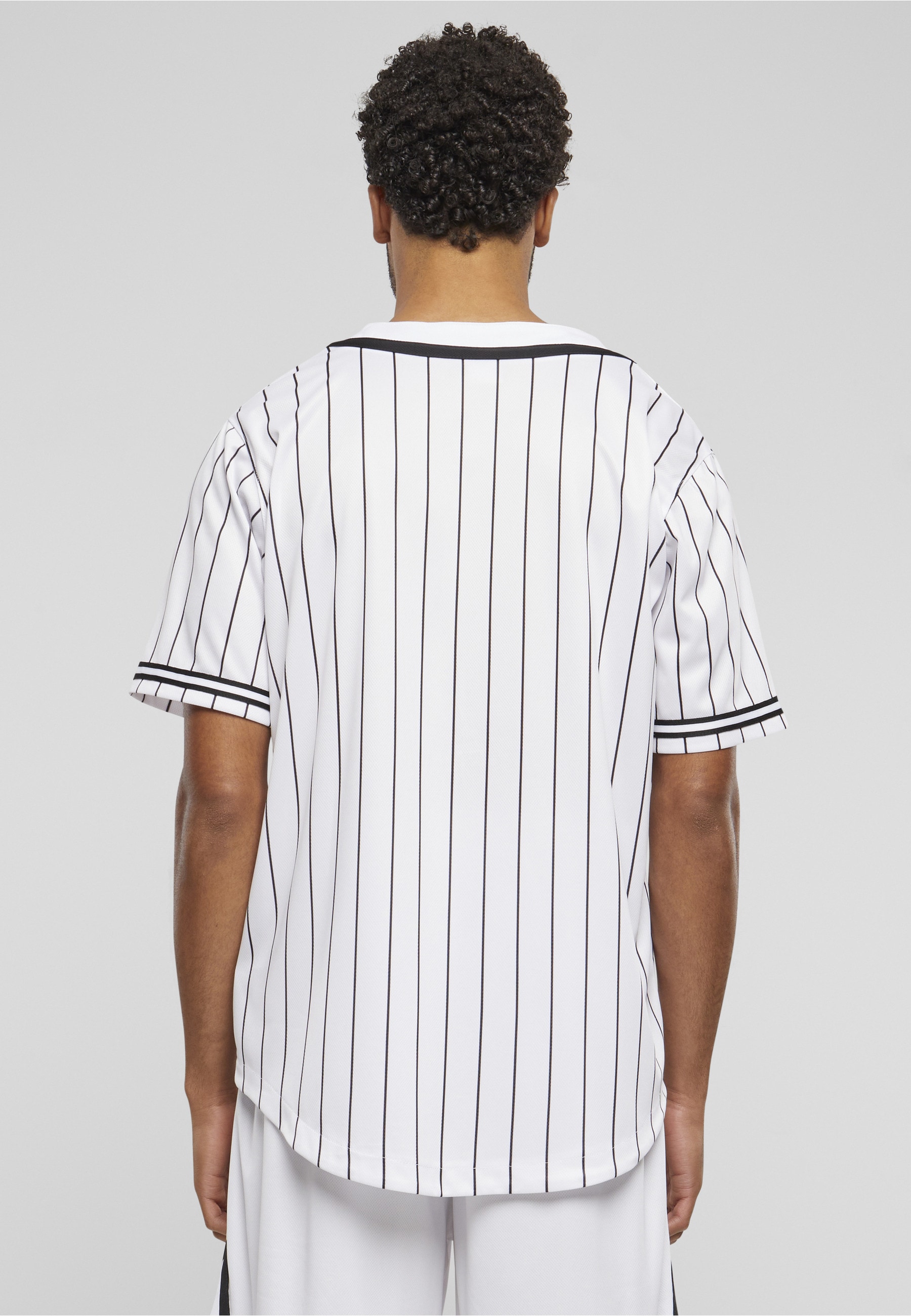 Karl Kani Funktionshemd »Karl Kani Herren KM221-115-2 Serif Pinstripe Baseball Shirt« 1