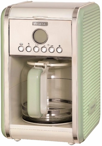 Ariete Filterkaffeemaschine »Vintage grün 1342«, 1,5 l Kaffeekanne, Permanentfilter,... kaufen