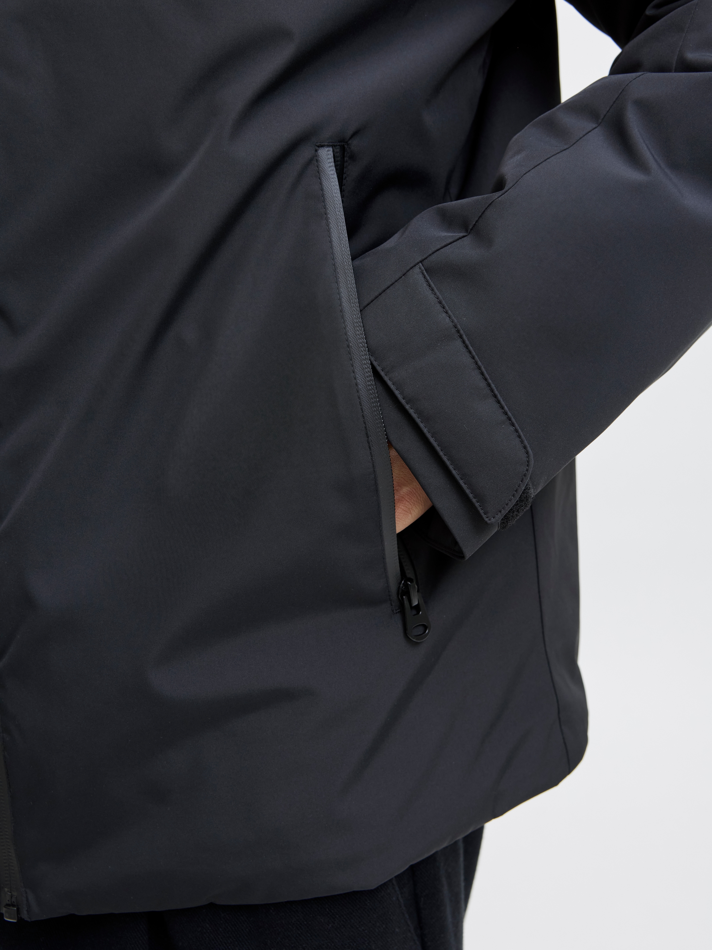 Jack & Jones Outdoorjacke »JJEBRANDON TRANSITIONAL JACKET NOOS«, mit Kapuze