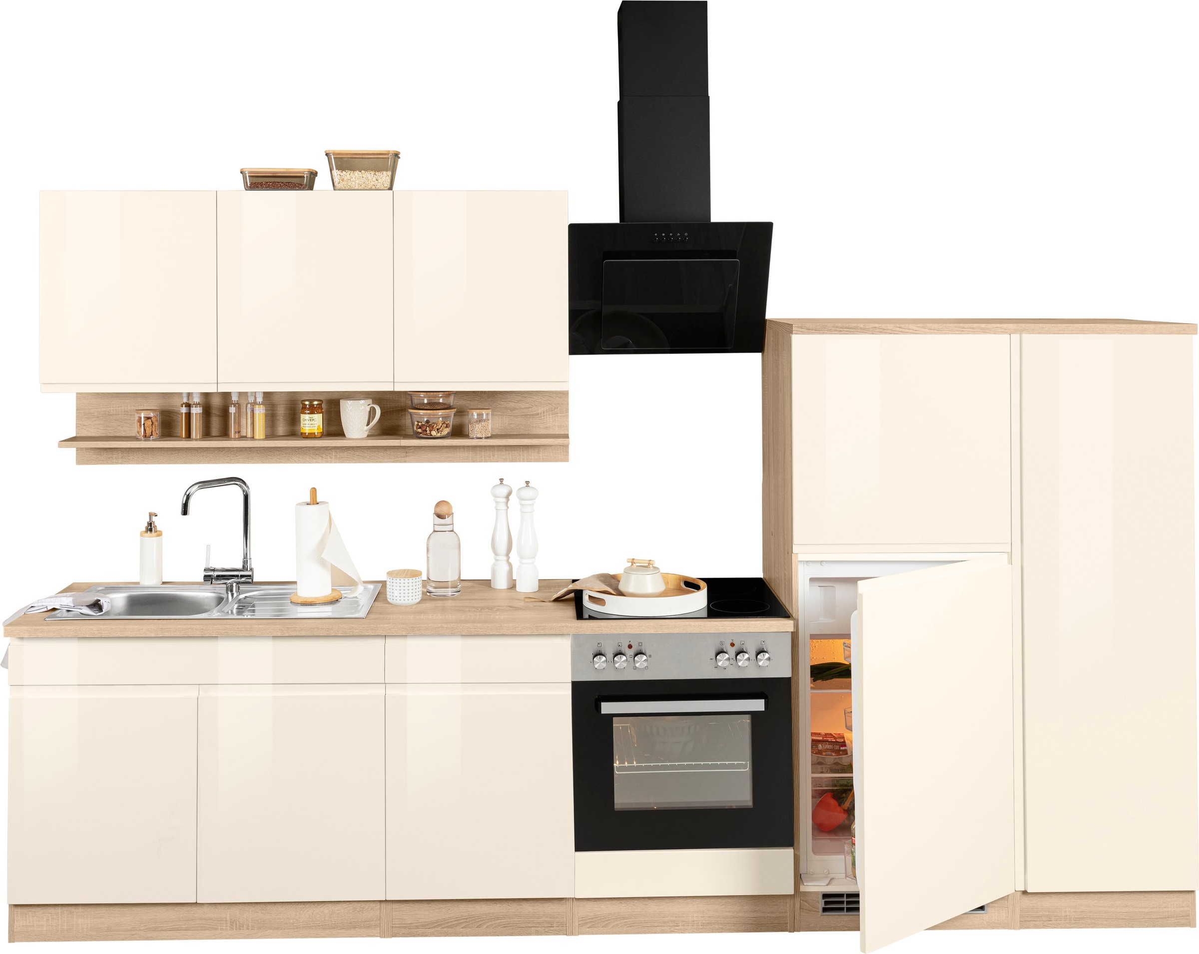 Thumbnail - KOCHSTATION Küchenzeile "KS-Virginia" Breite 320 cm, wahlweise mit E-Geräten