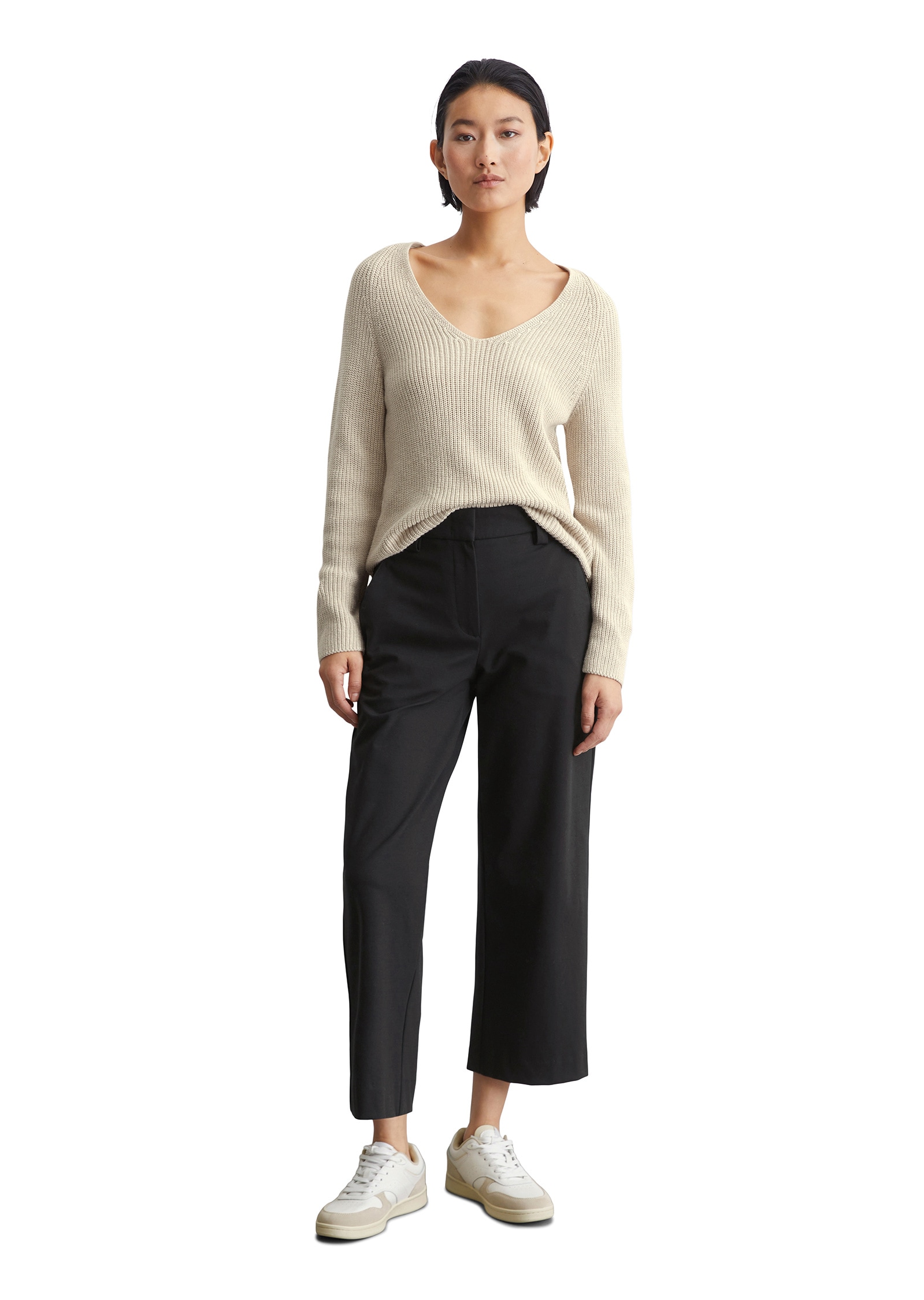 Marc O'Polo Strickpullover »aus Organic Cotton-Qualität«