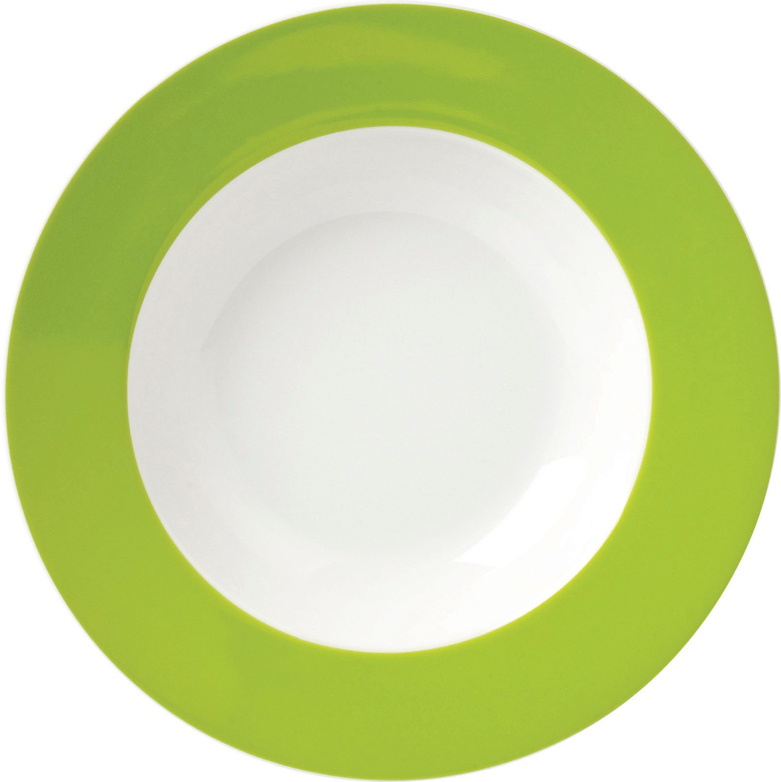 van Well Suppenteller »Vario«, (Set, 6 St., 6 Suppenteller Ø 21,5cm), Porzellan, spülmaschinen- und mikrowellengeeignet, Ø 21,5 cm