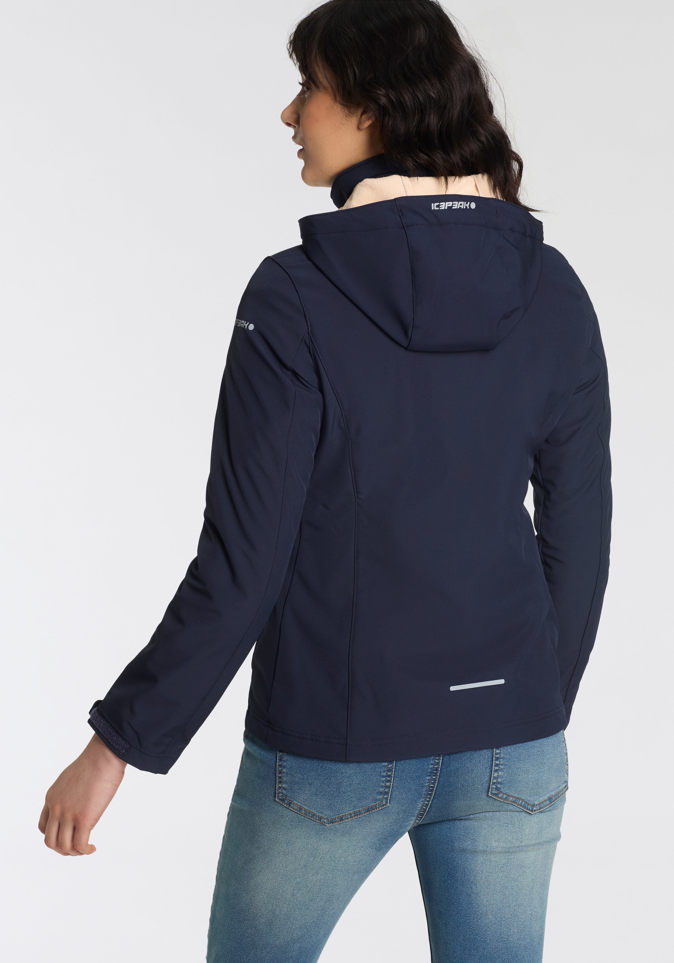 Icepeak Softshelljacke "D SOFTSHELLJACKE BRENHAM" mit Kapuze für vielseitig günstig online kaufen