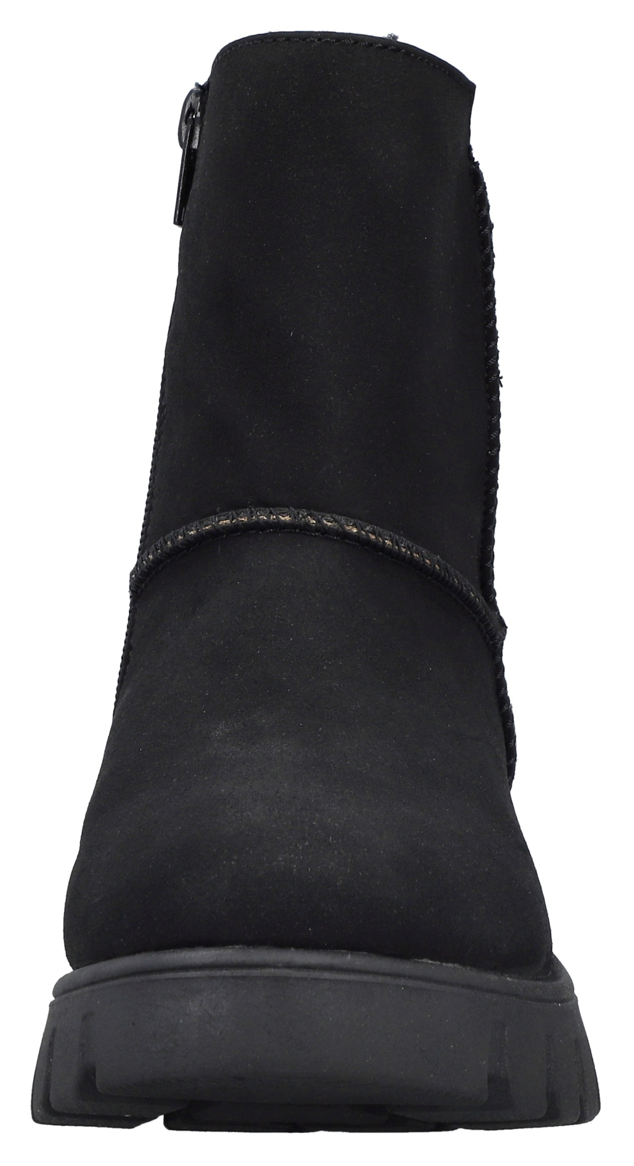 Rieker Winterboots, Plateauboots, Stiefelette, Profilsohle, mit Warmfutter