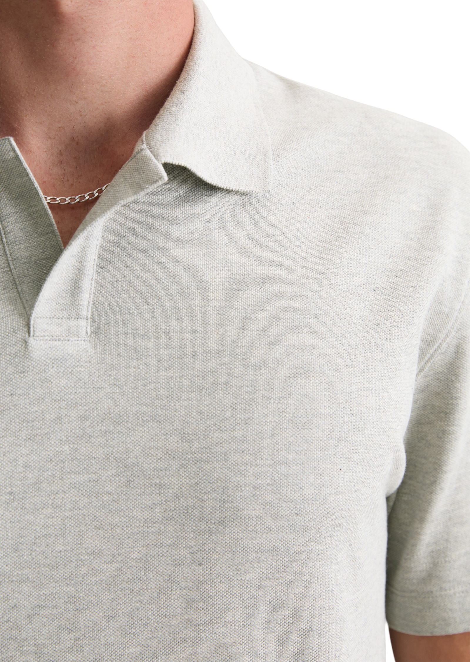 Marc O'Polo DENIM Poloshirt »aus reiner Bio-Baumwolle«