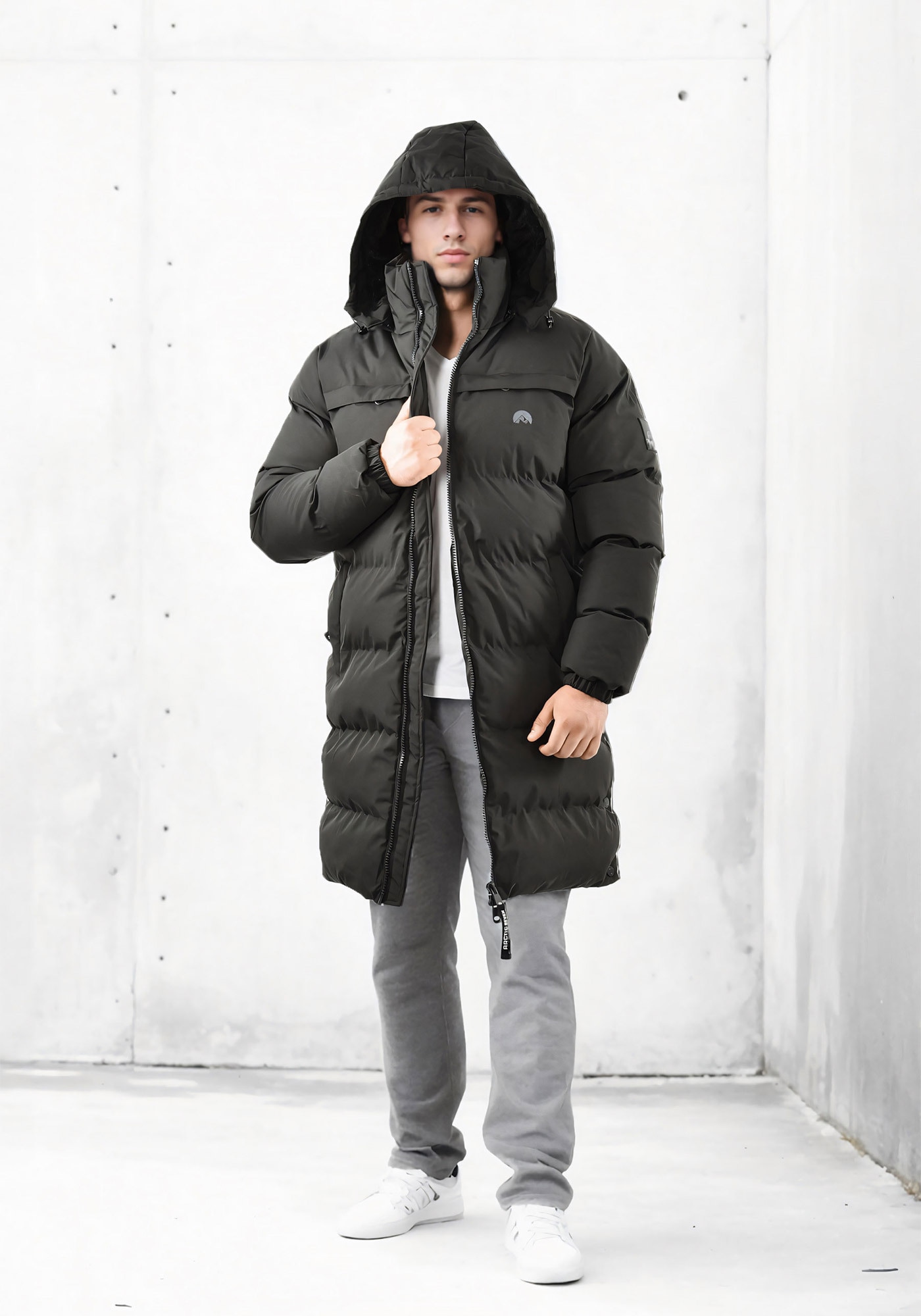 Arctic Seven Winterjacke »ASNorwiig«, mit warmem Teddyfell und abnehmbarer Kapuze