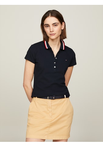 TOMMY HILFIGER Polo marškinėliai »SLIM GLOBAL dryžuot...