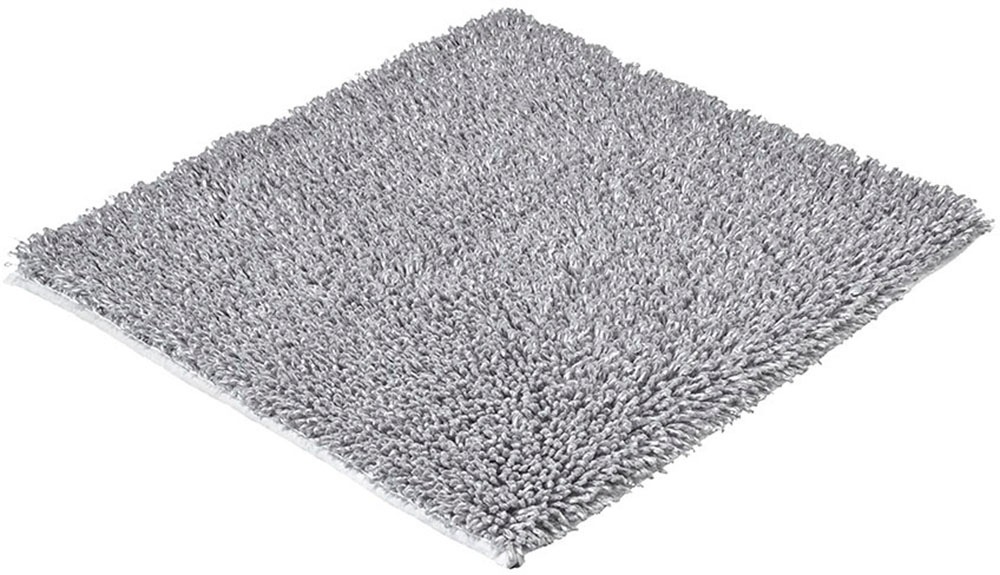 Kleine Wolke Badematte "Dana, Badvorleger, Badezimmer Teppich" Höhe 25 mm rutschhemmend beschichtet fußbodenheizungsgeeignet Badteppich, Uni Farben, quadratisch & rechteckig erhältlich