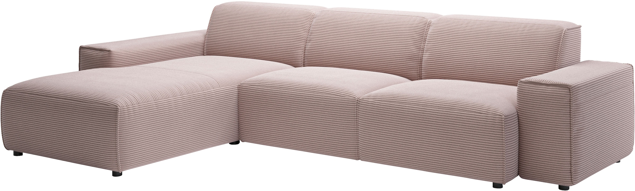 andas Ecksofa »Glimminge auch in Breitcord, Feincord, Bouclé + Easy care-Bezug«, L-Form, Breite 294, Zierkissen