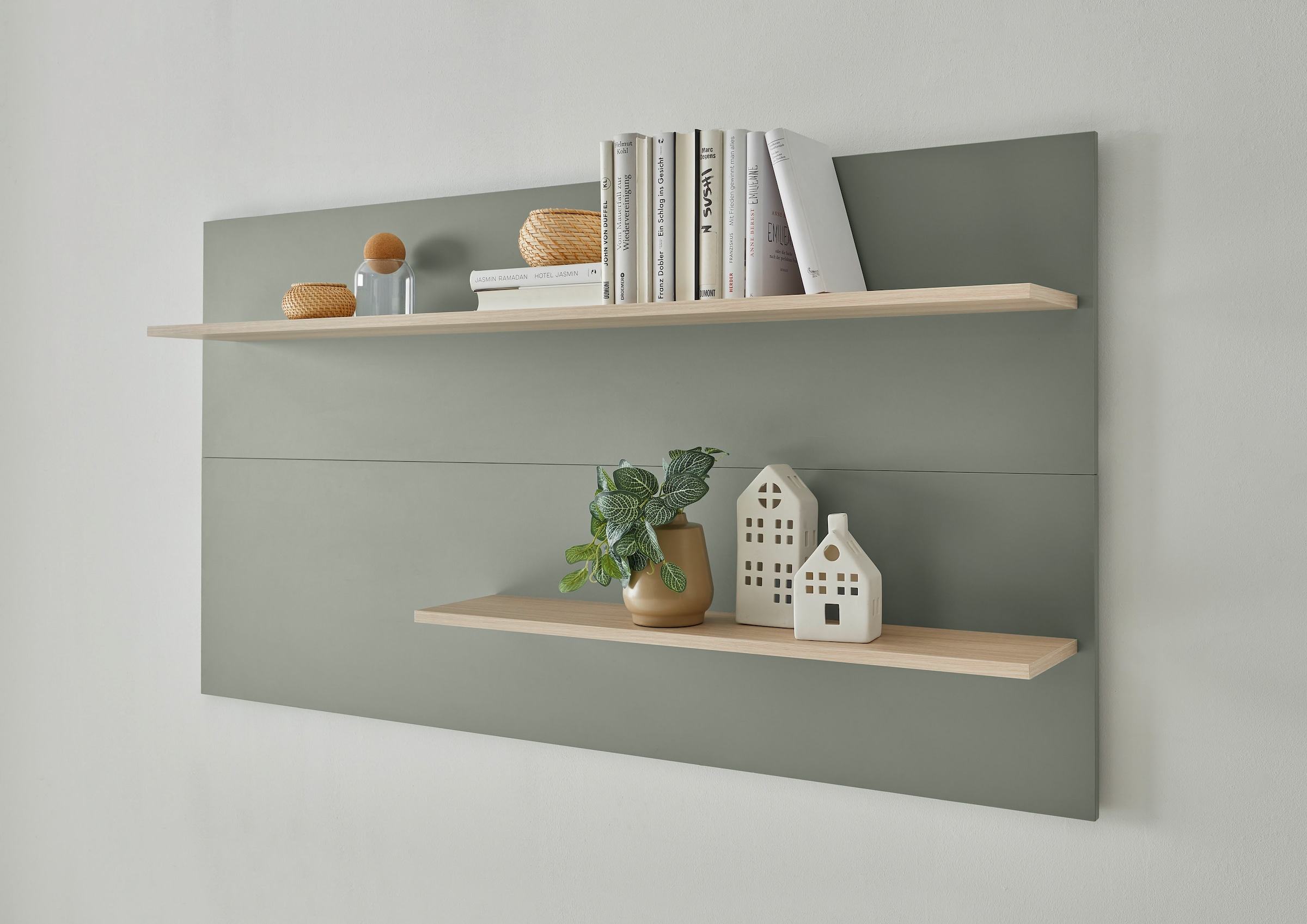 Home affaire Wandregal "City/Giron, modernes Wandboard, Wandhalter mit Abla günstig online kaufen
