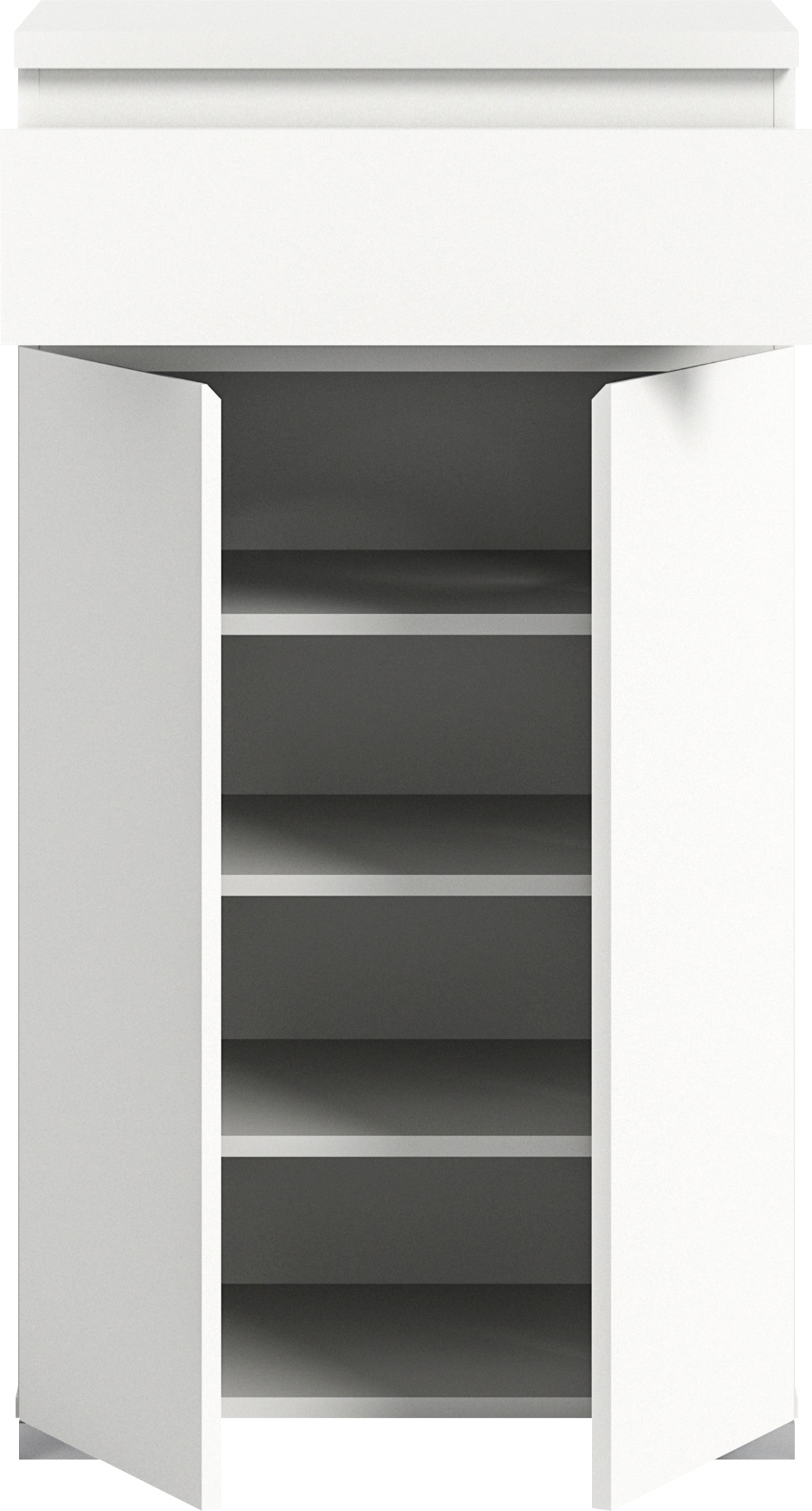 INOSIGN Schuhschrank »Skoskap, Tiefe 40 cm, 2 Türen, 1 Schubkasten, 4 Fächer, 3 Einlegeböden«, Platz für ca. 12 Schuhpaare, Kommode, Schuhkommode, Schuhregal