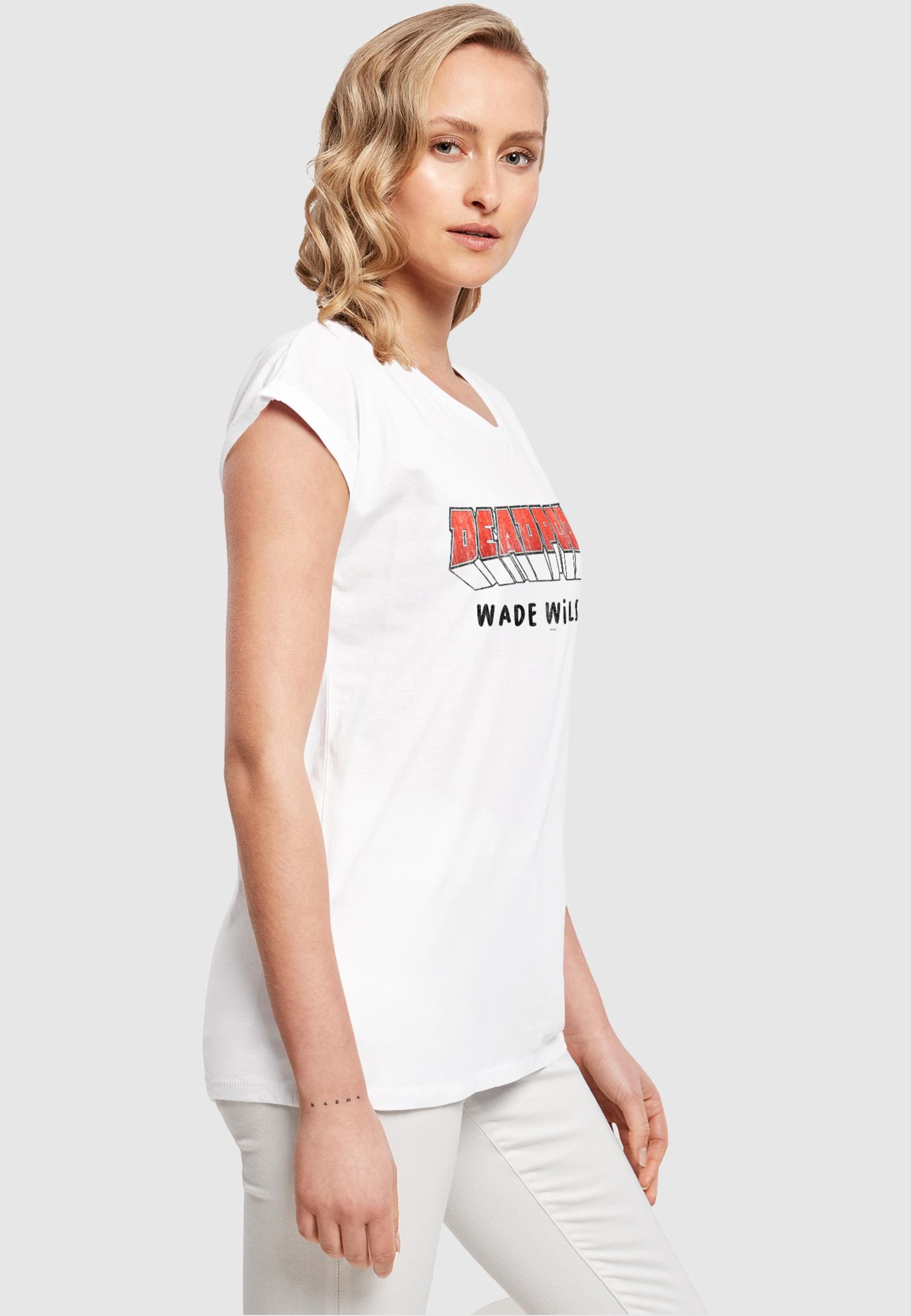 ABSOLUTE CULT T-Shirt »ABSOLUTE CULT Damen Ladies Deadpool - Aka Wade Wilson T-Shirt«