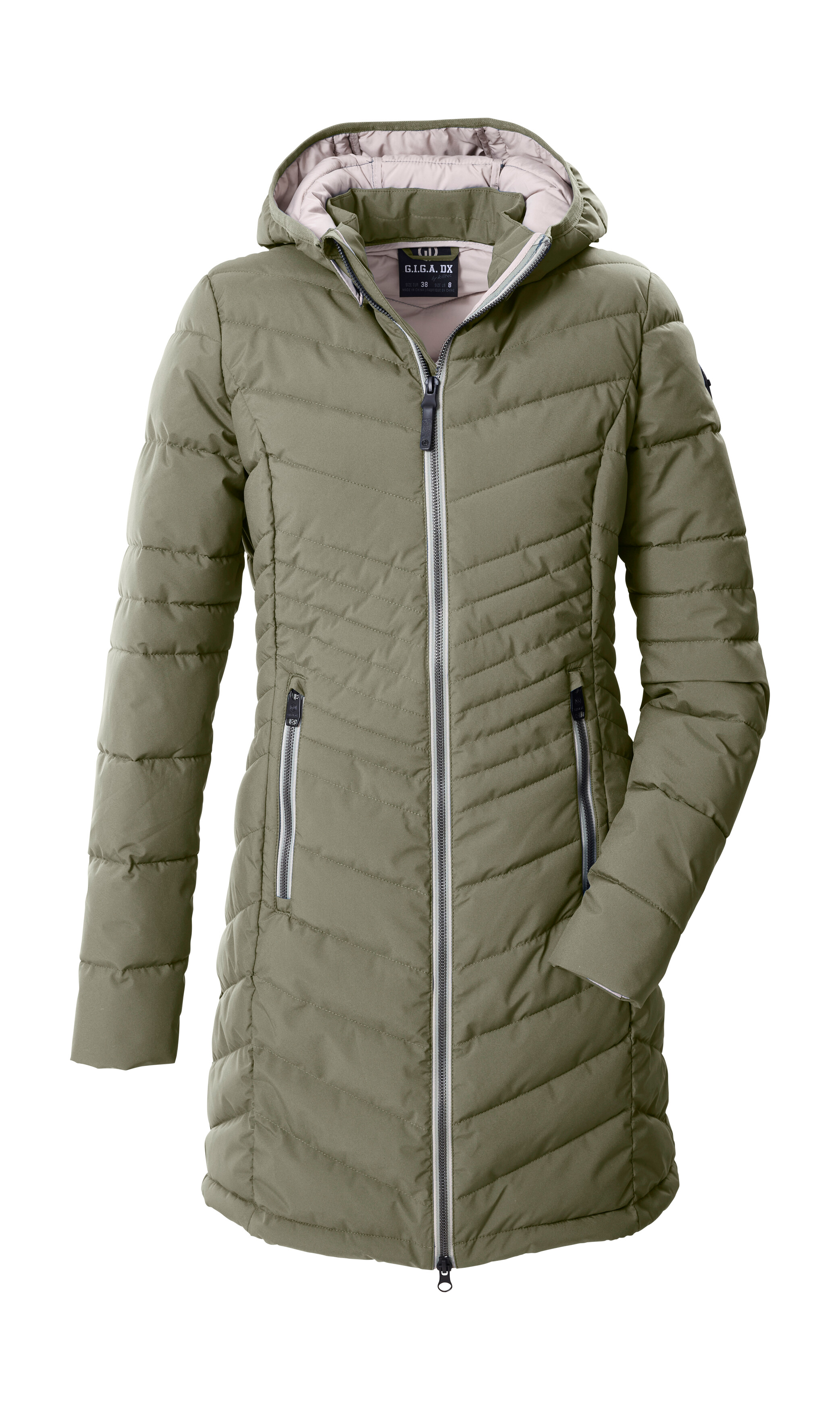 G.I.G.A. DX by killtec Steppmantel "GW 1 WMN QLTD PRK" Leichter, winddichter, wasserabweisender Damen Steppparka