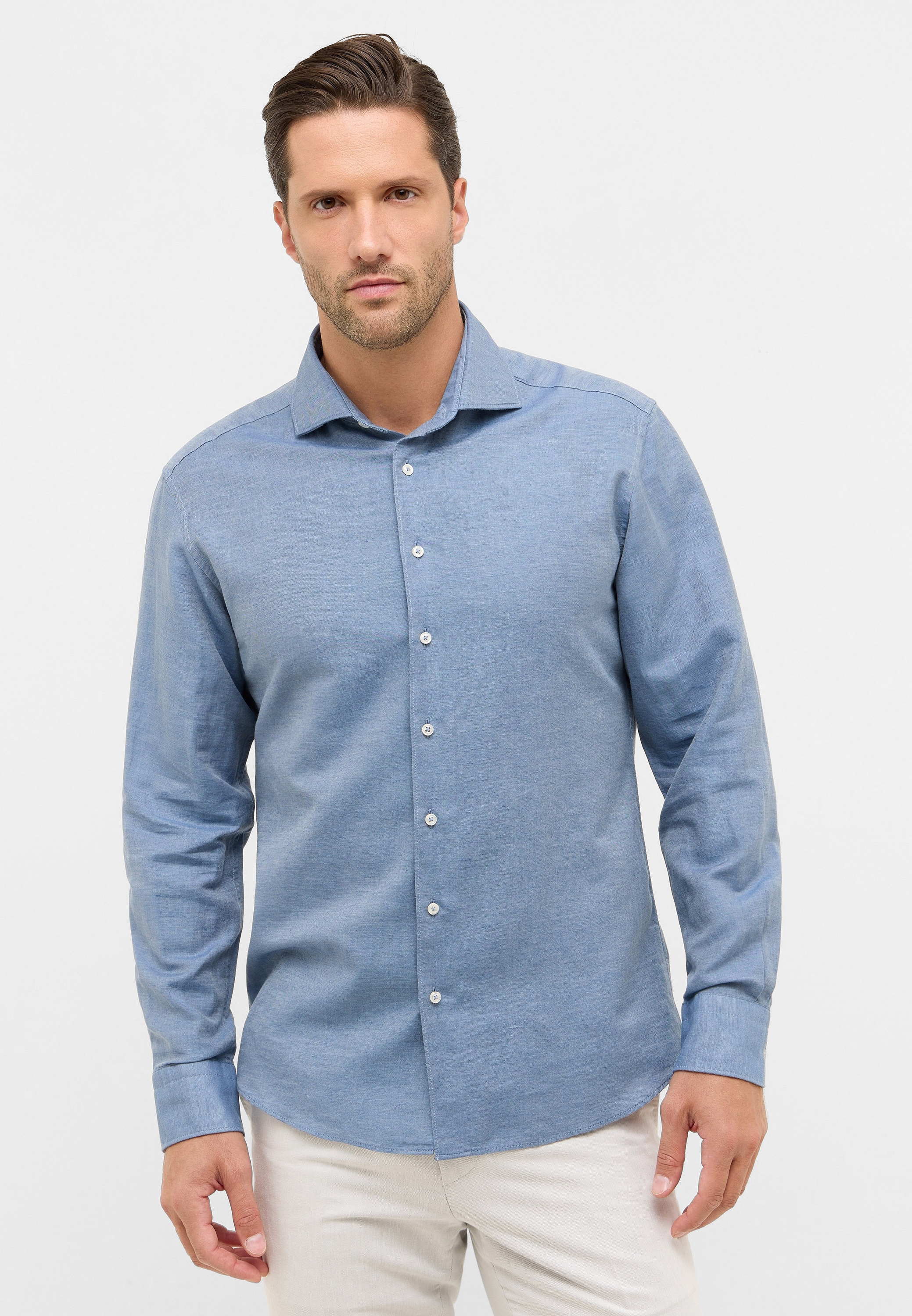 Eterna Langarmhemd "MODERN FIT", EASY IRON (bügelleicht) günstig online kaufen