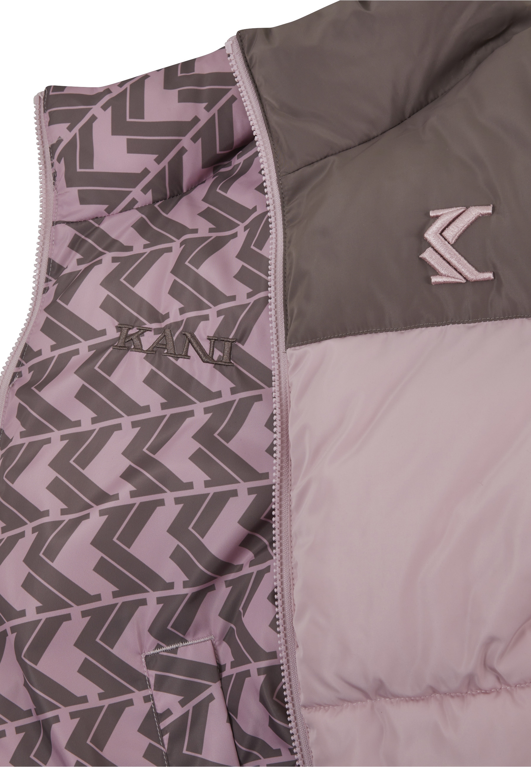 Karl Kani Winterjacke »Karl Kani Karl Kani OG Reversible Puffer Jacket« 1 Stk. tlg. ohne Kapuze