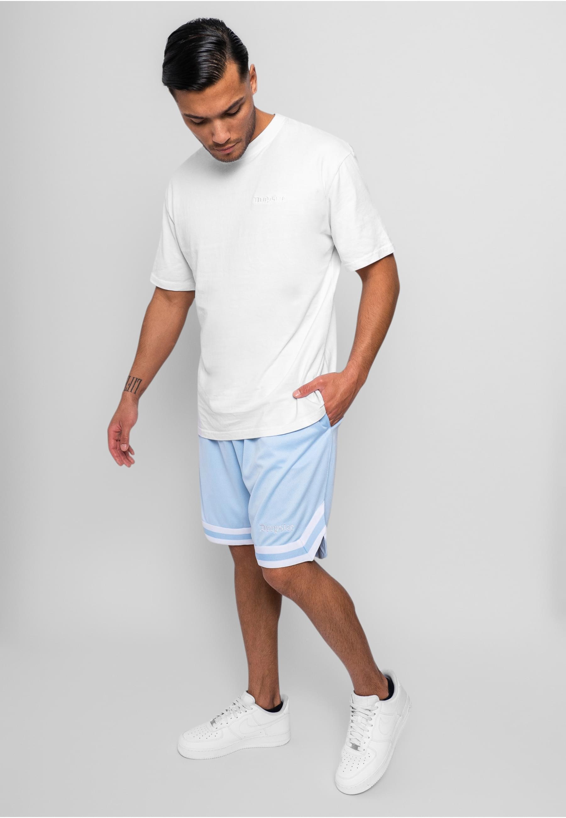 Dropsize Shorts »Dropsize Herren Dropsize Logo Mesh Shorts«, (1 tlg.)