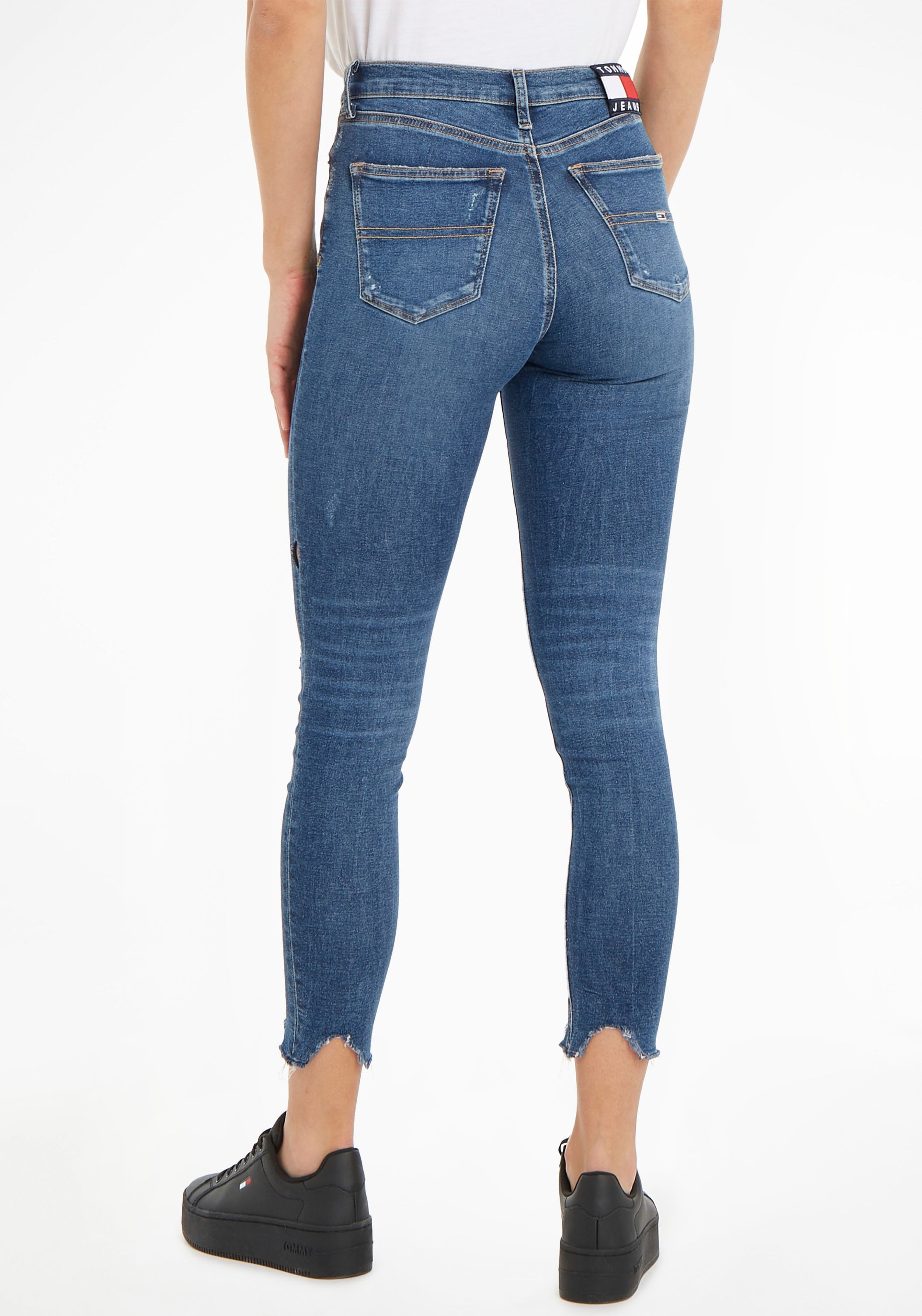 Tommy Jeans Skinny-fit-Jeans, mit Logobadge und Logostickerei online  bestellen | BAUR