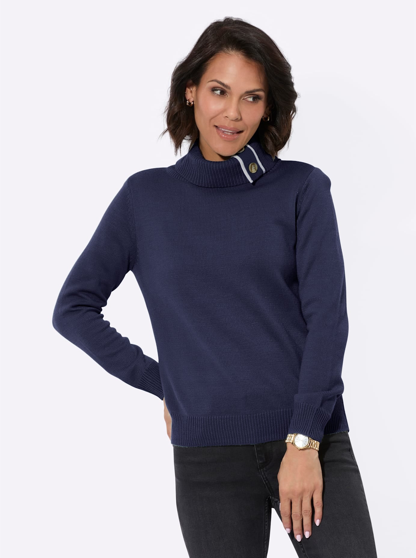 Casual Looks Rollkragenpullover "Pullover" günstig online kaufen