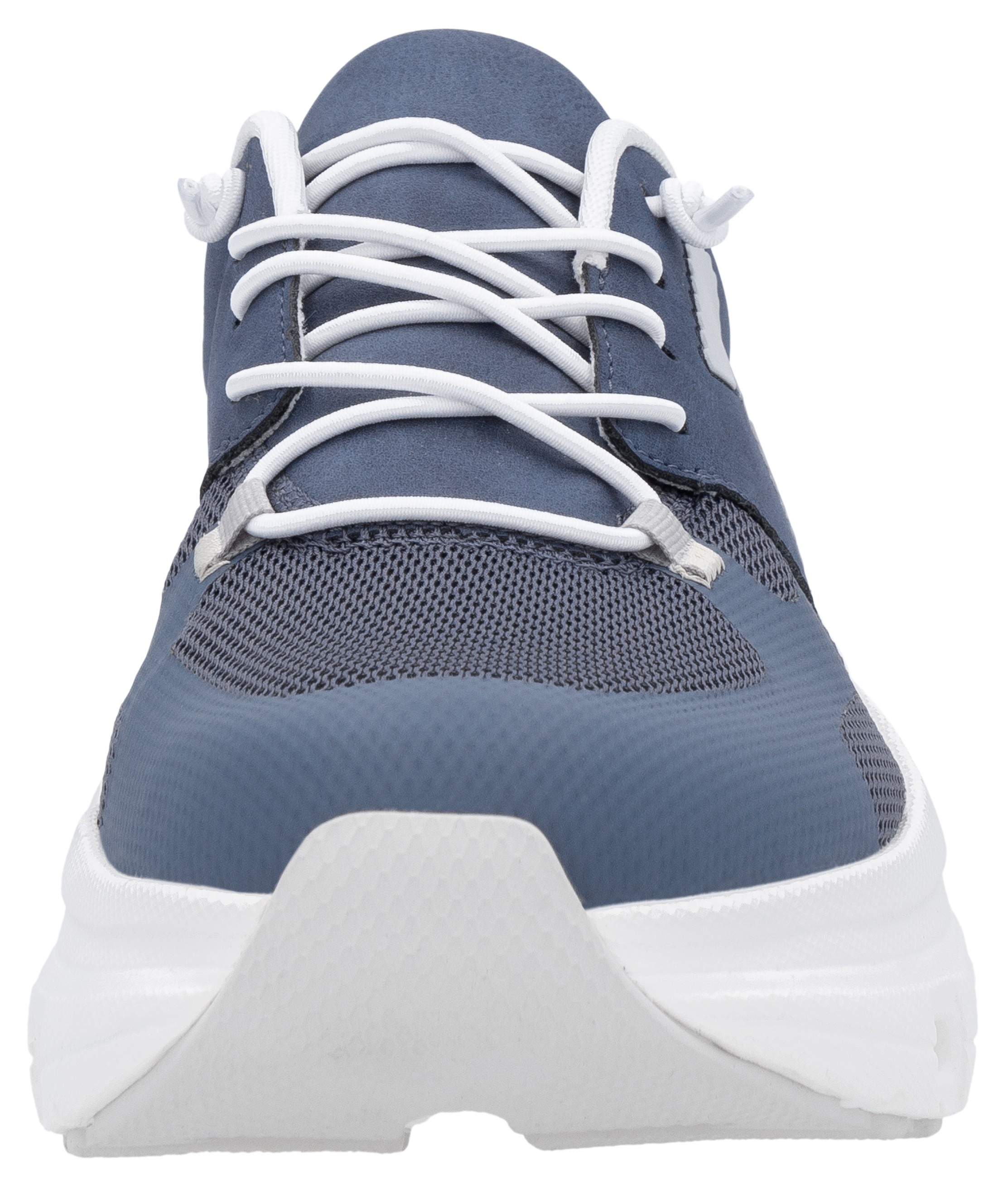 RIEKER Sport Plateausneaker, Slip-on Sneaker, Halbschuh, Freizeitsneaker mit MemoSoft-Innensohle