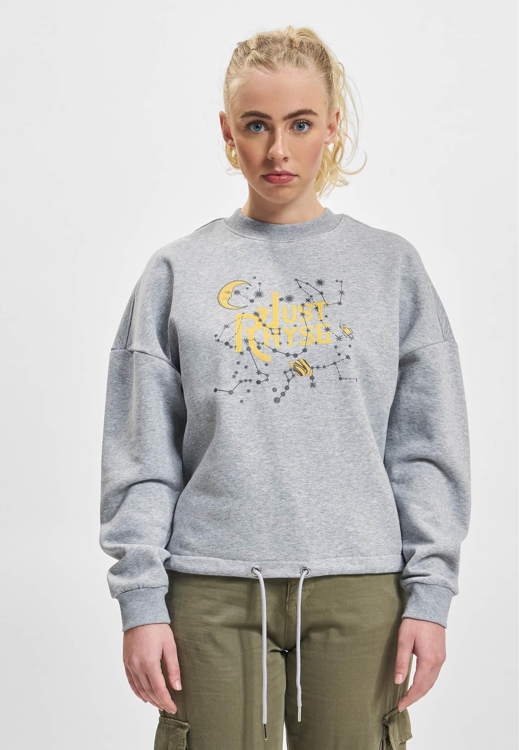 Just Rhyse Sweater »Just Rhyse Damen Just Rhyse Stars Crewneck«, 1 Stk.
