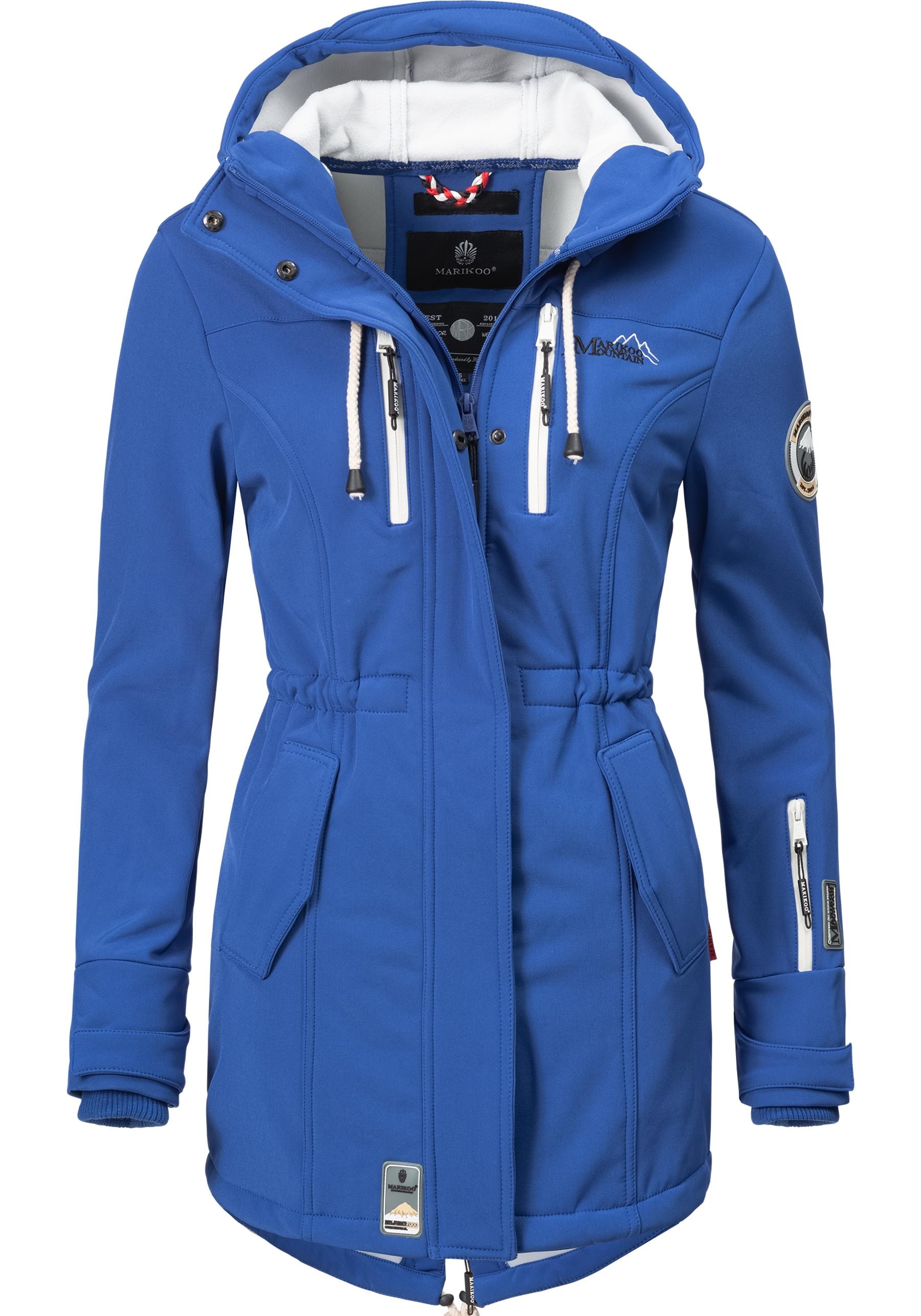 Marikoo Funktionsmantel "Zimtzicke" Softshell Parka mit Kapuze günstig online kaufen