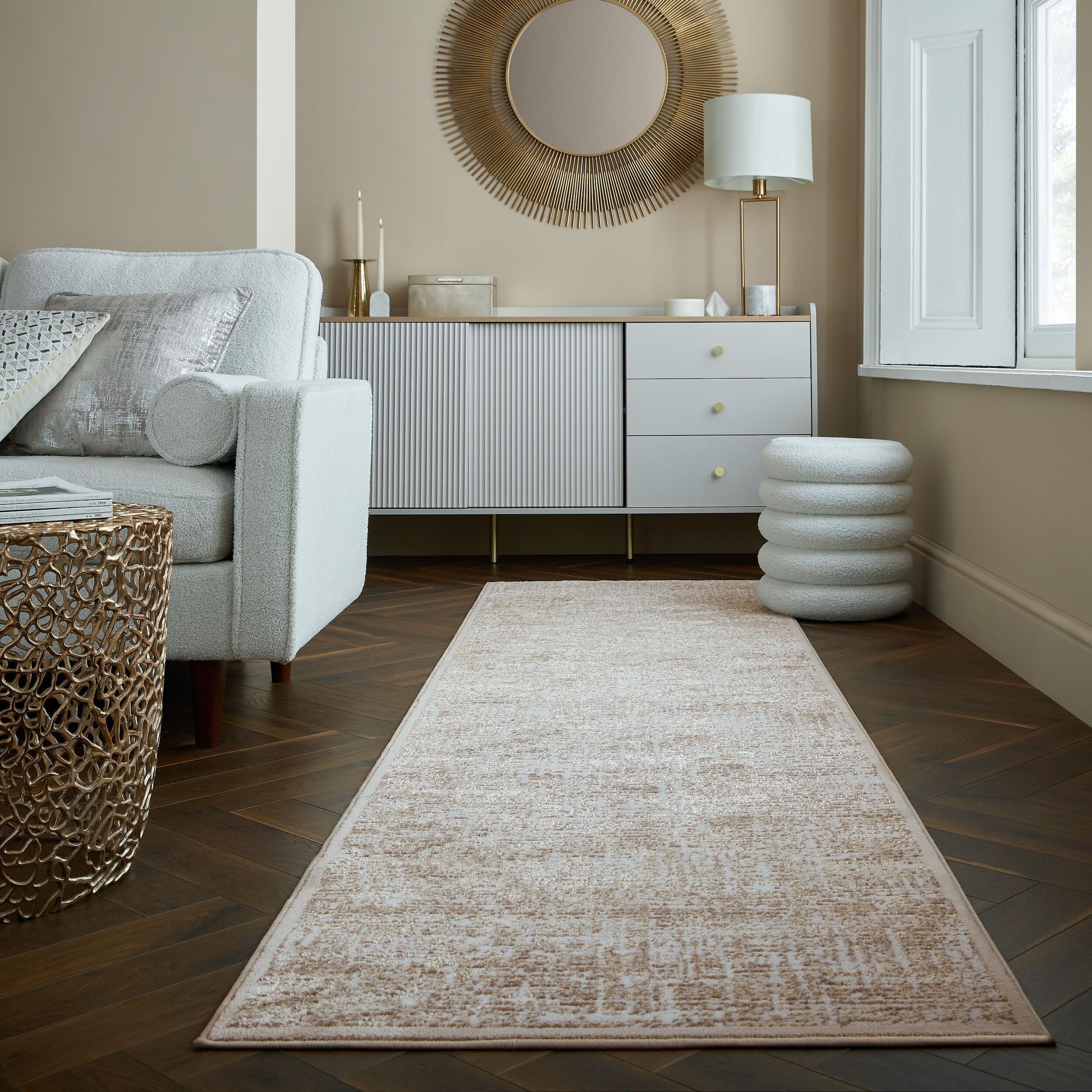 FLAIR RUGS Teppich "Eris Trace" rechteckig 8 Höhe Glanzeffekt Teppich günstig online kaufen