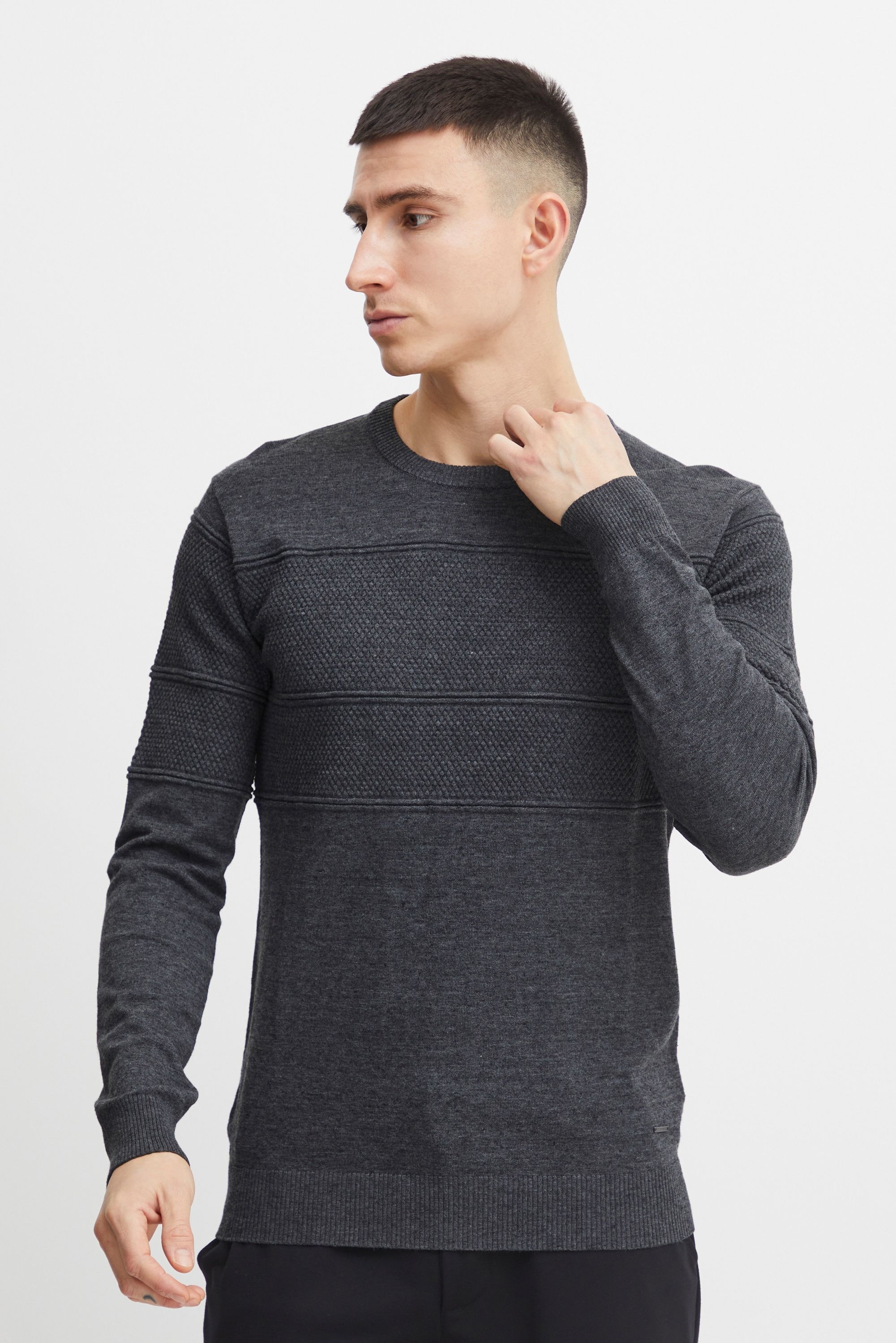 11 Project Strickfleece-Pullover "Strickpullover PRYannis" günstig online kaufen