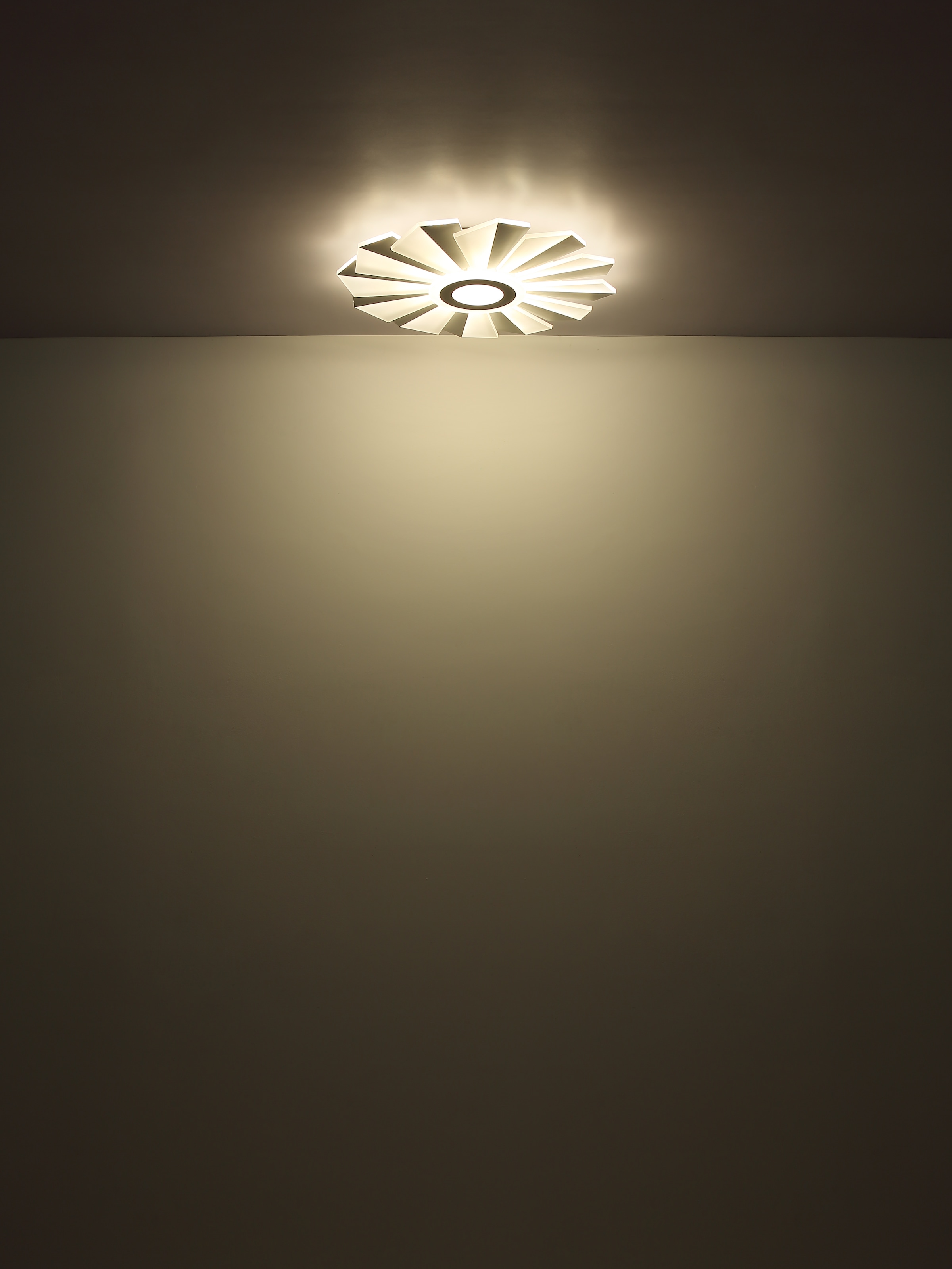 GLOBO LIGHTING LED Deckenleuchte »ALWINA«, Leuchtmittel LED-Modul | LED fest integriert, Deckenlampe/rund/Wohnzimmer/Schlafzimmer/modern