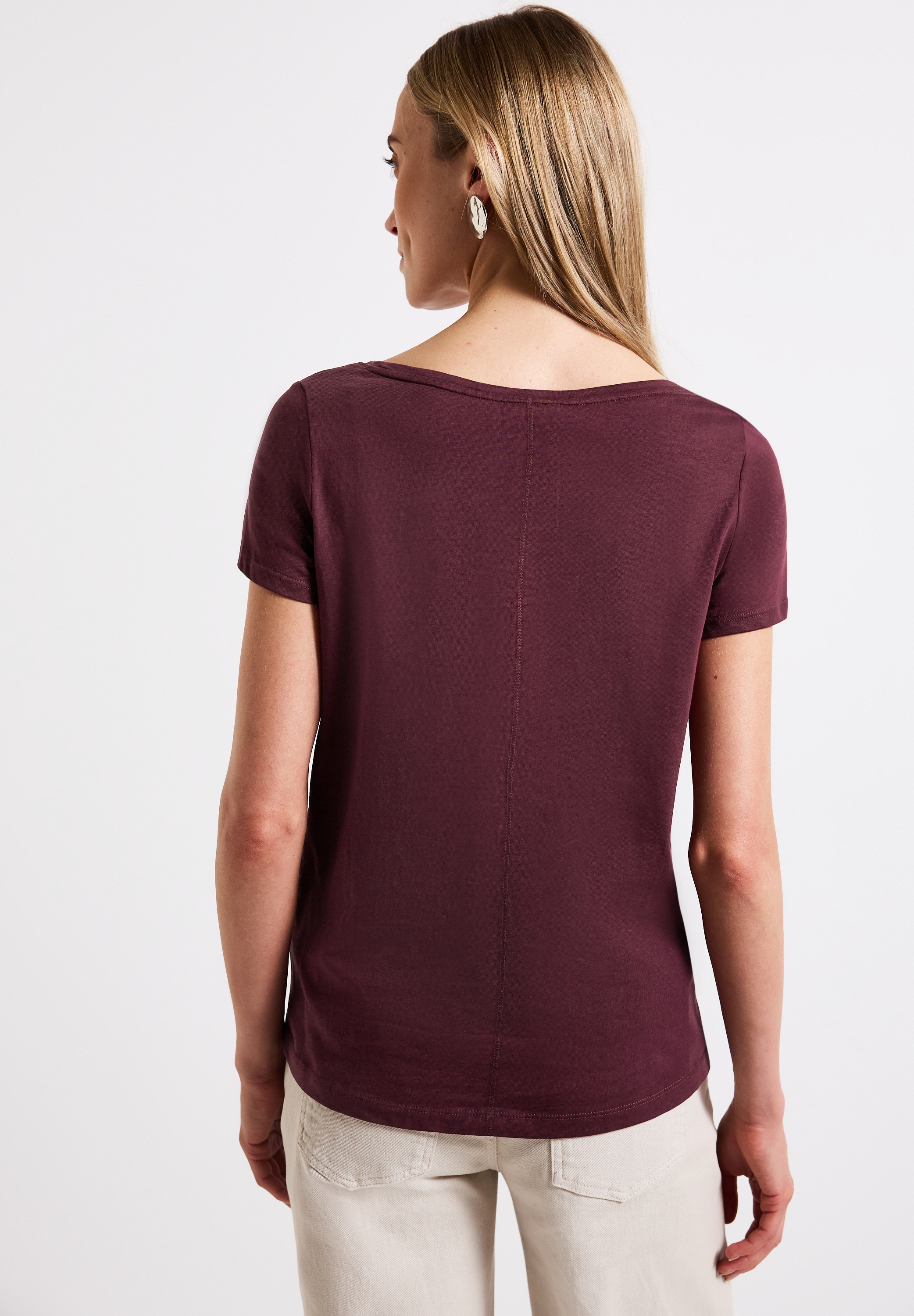 STREET ONE T-Shirt farbig günstig online kaufen