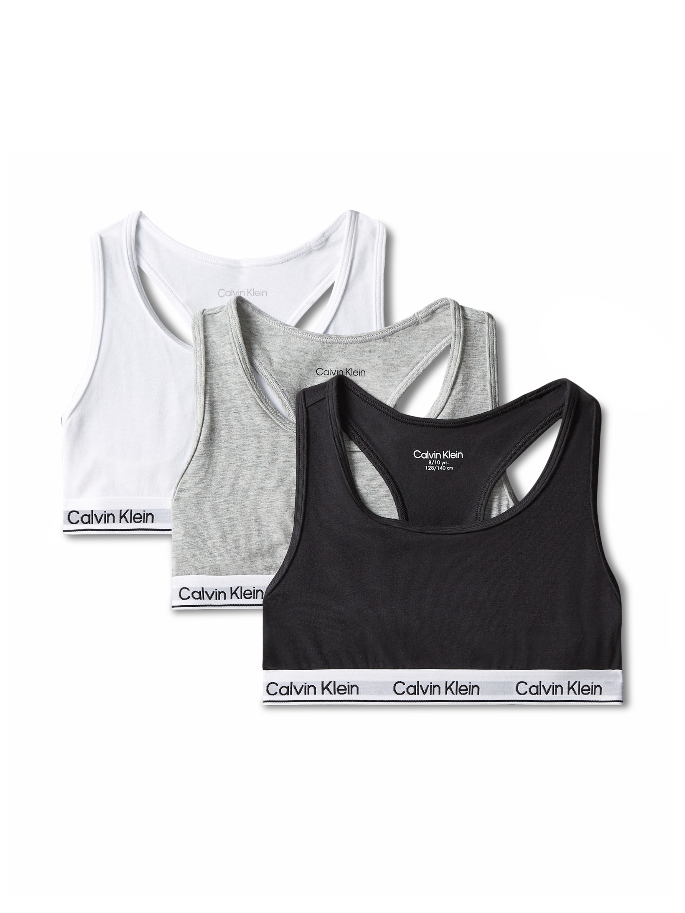 Calvin Klein Underwear "3PK BRALETTE" Packung, 3er-Pack, 3 mit Logobund