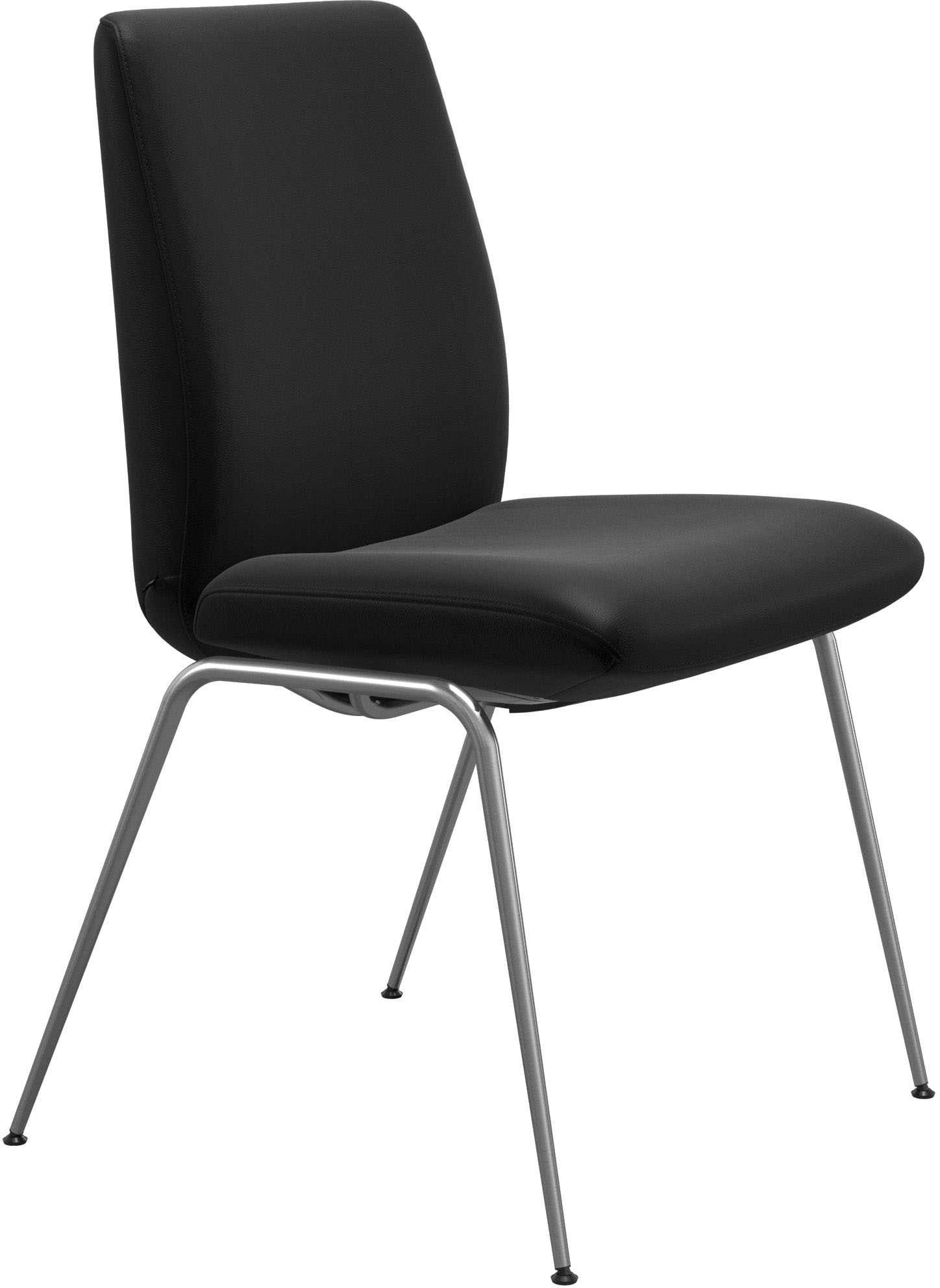 Stressless Polsterstuhl "Laurel" () Low Back, Größe L, mit Beinen aus Stahl in Chrom glänzend