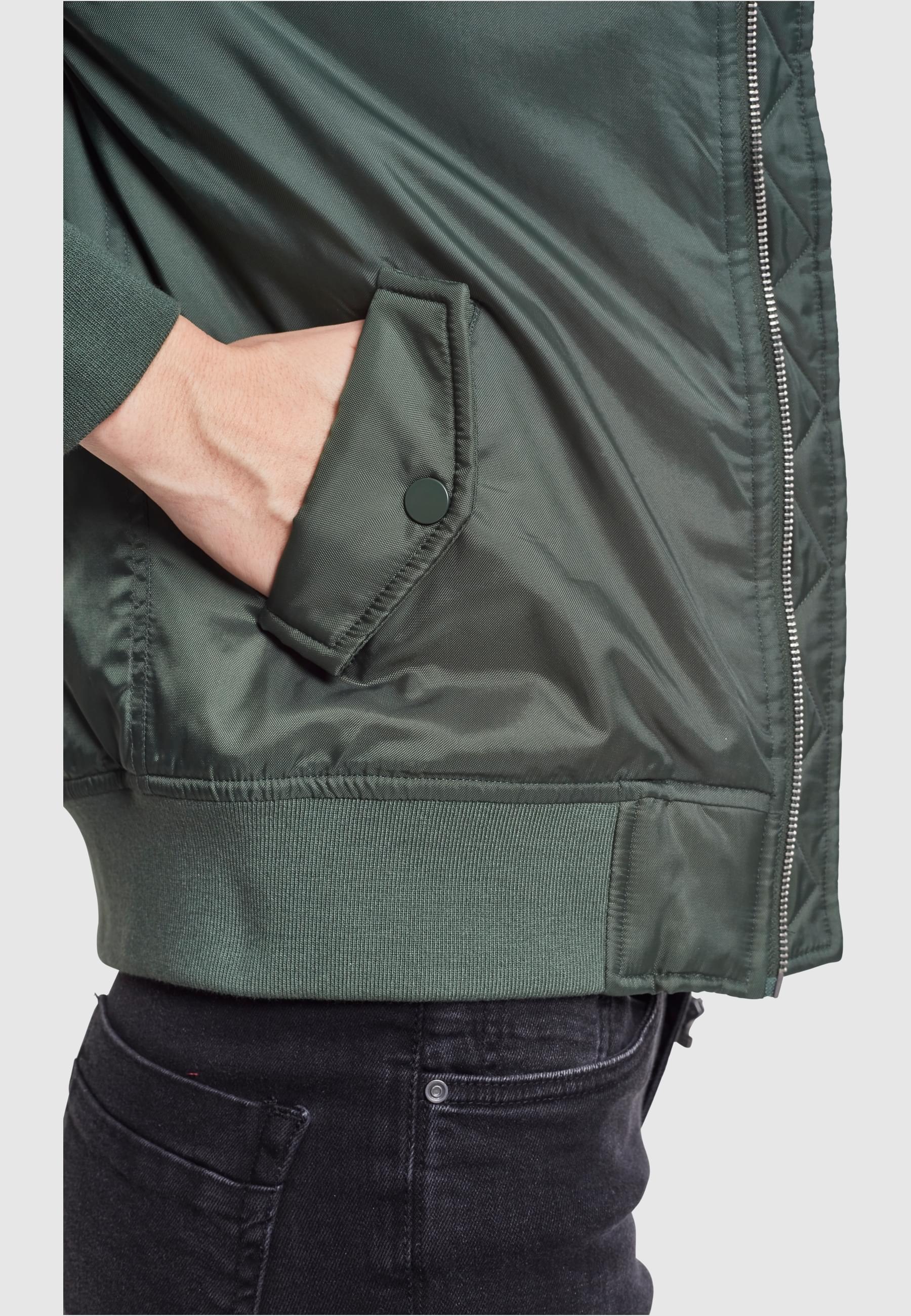 URBAN CLASSICS Allwetterjacke »Urban Classics Damen Ladies Basic Bomber Jacket«, (1 St.), ohne Kapuze